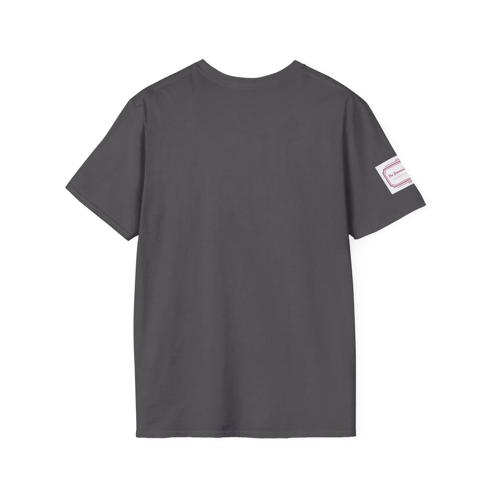 Inspirational Unisex Softstyle T-Shirt - Only those who never dare - The Dreamer's Bookshop.