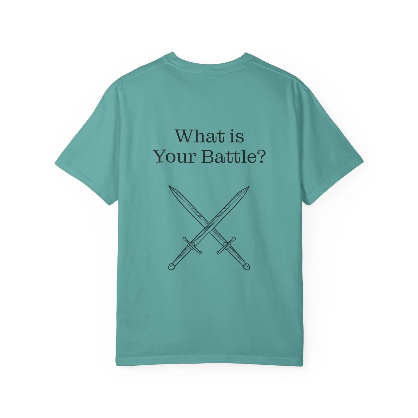 Chronic Pain Warrior Unisex Garment-Dyed T-Shirt - Empowering Supportive Apparel - The Dreamer's Bookshop.