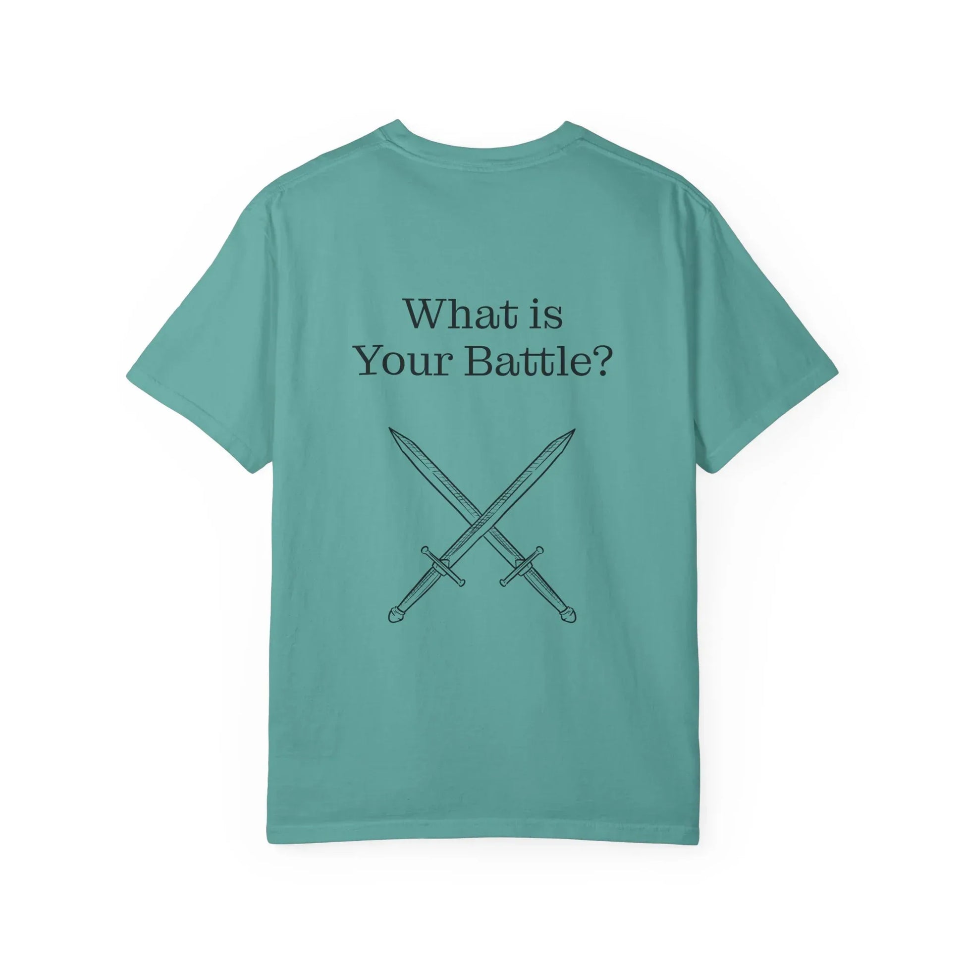 Chronic Pain Warrior Unisex Garment-Dyed T-Shirt - Empowering Supportive Apparel - The Dreamer's Bookshop.