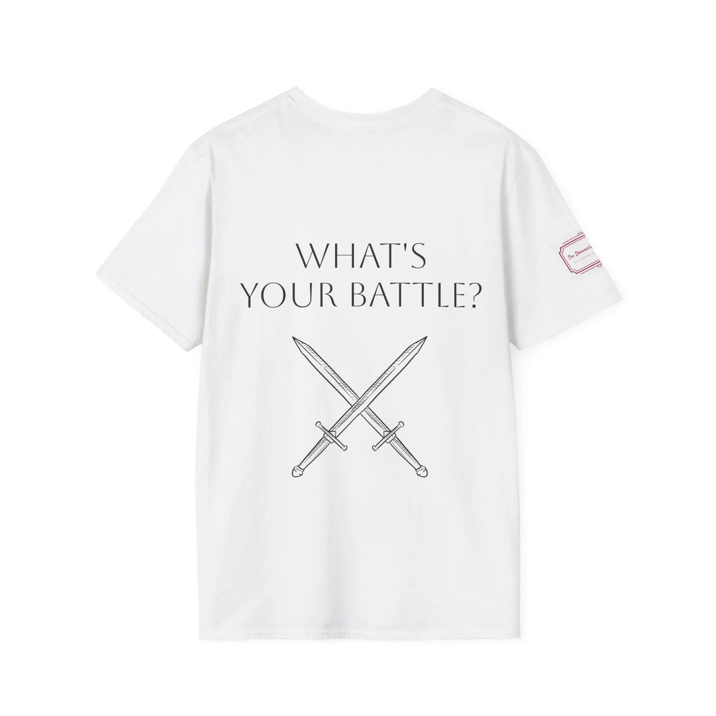 M.S. Warrior Unisex Softstyle T-Shirt - Empowering Graphic Tee for Women's Health Awareness - The Dreamer's Bookshop.