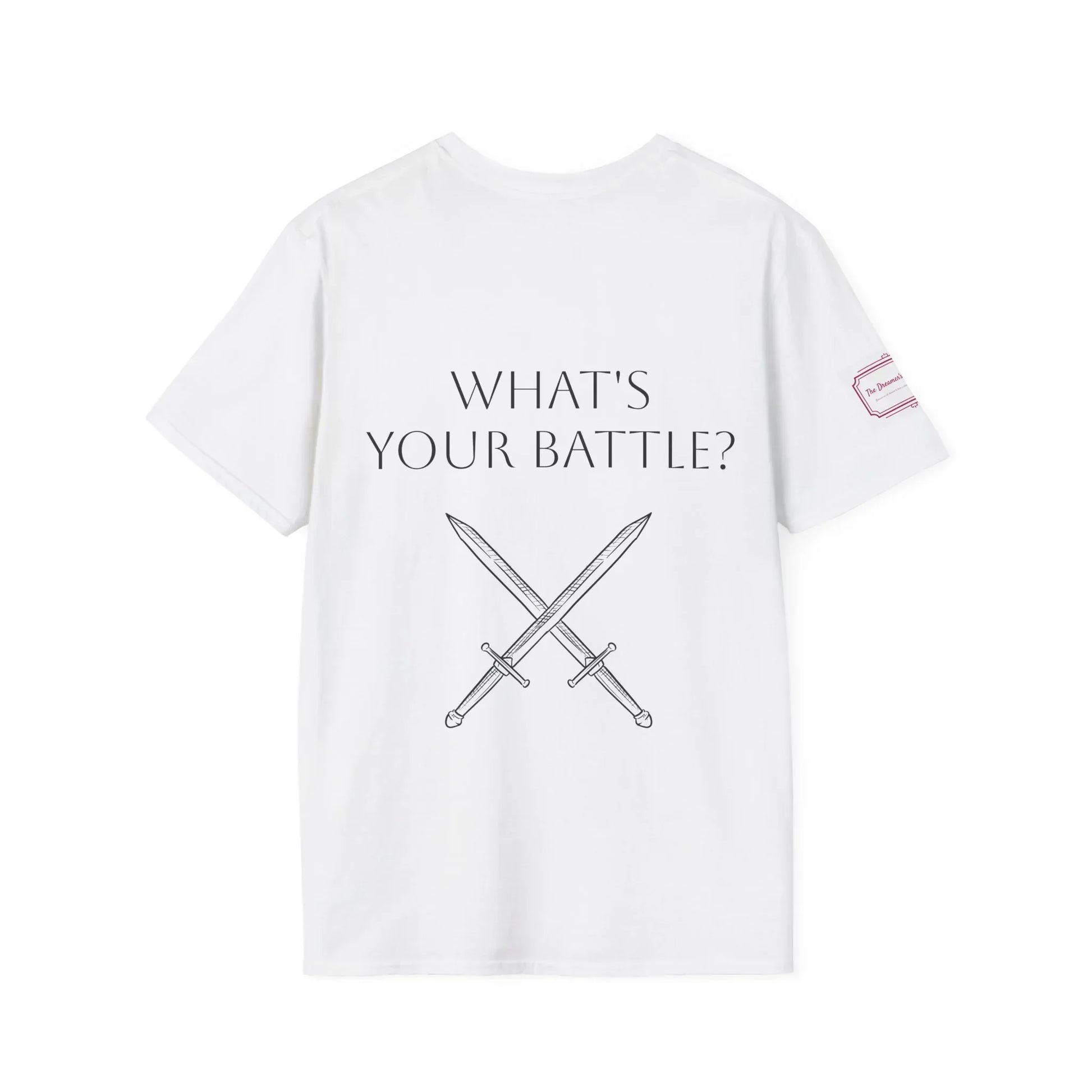 M.S. Warrior Unisex Softstyle T-Shirt - Empowering Graphic Tee for Women's Health Awareness - The Dreamer's Bookshop.
