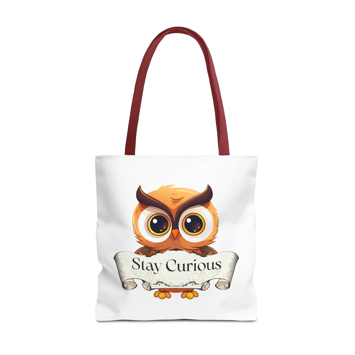 Literary Tote Bag - Stay Curous - The Dreamer's Bookshop Designs