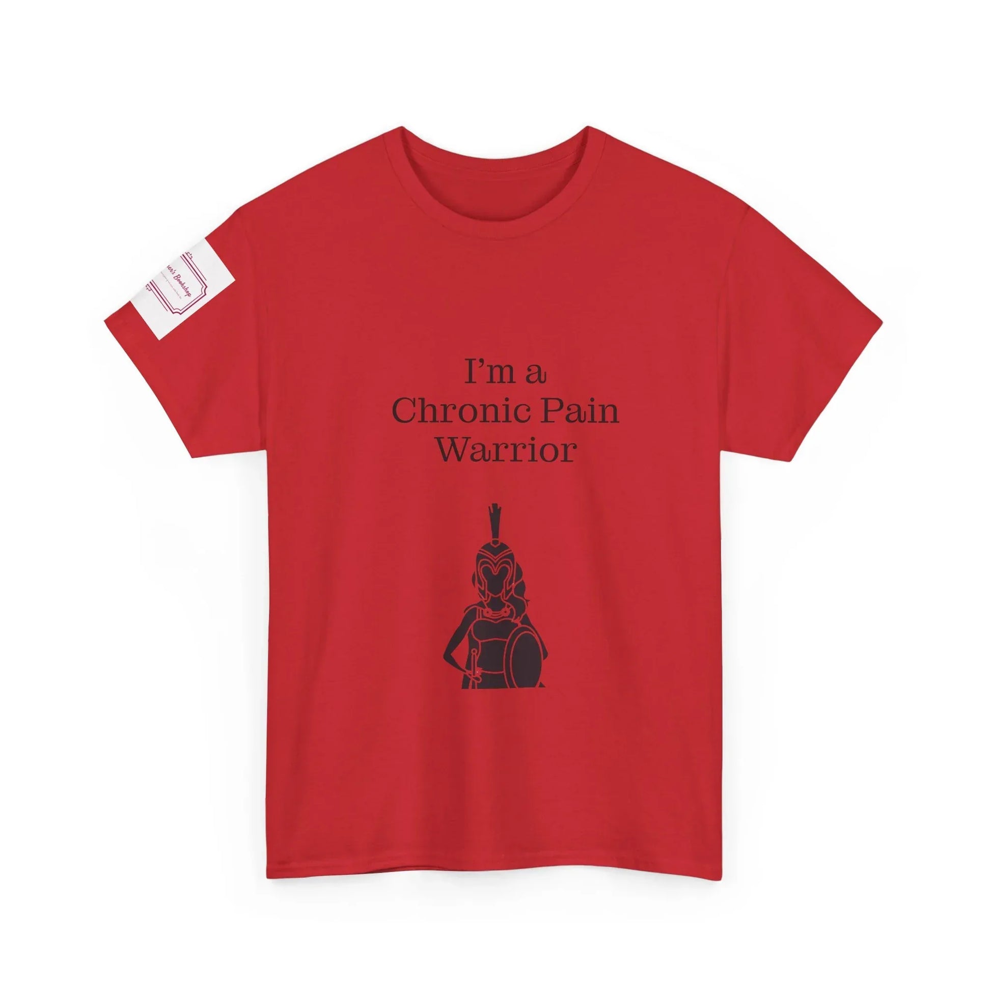 Chronic Pain Warrior Unisex Heavy Cotton Tee - Empowering Apparel for Health Awareness - The Dreamer's Bookshop.