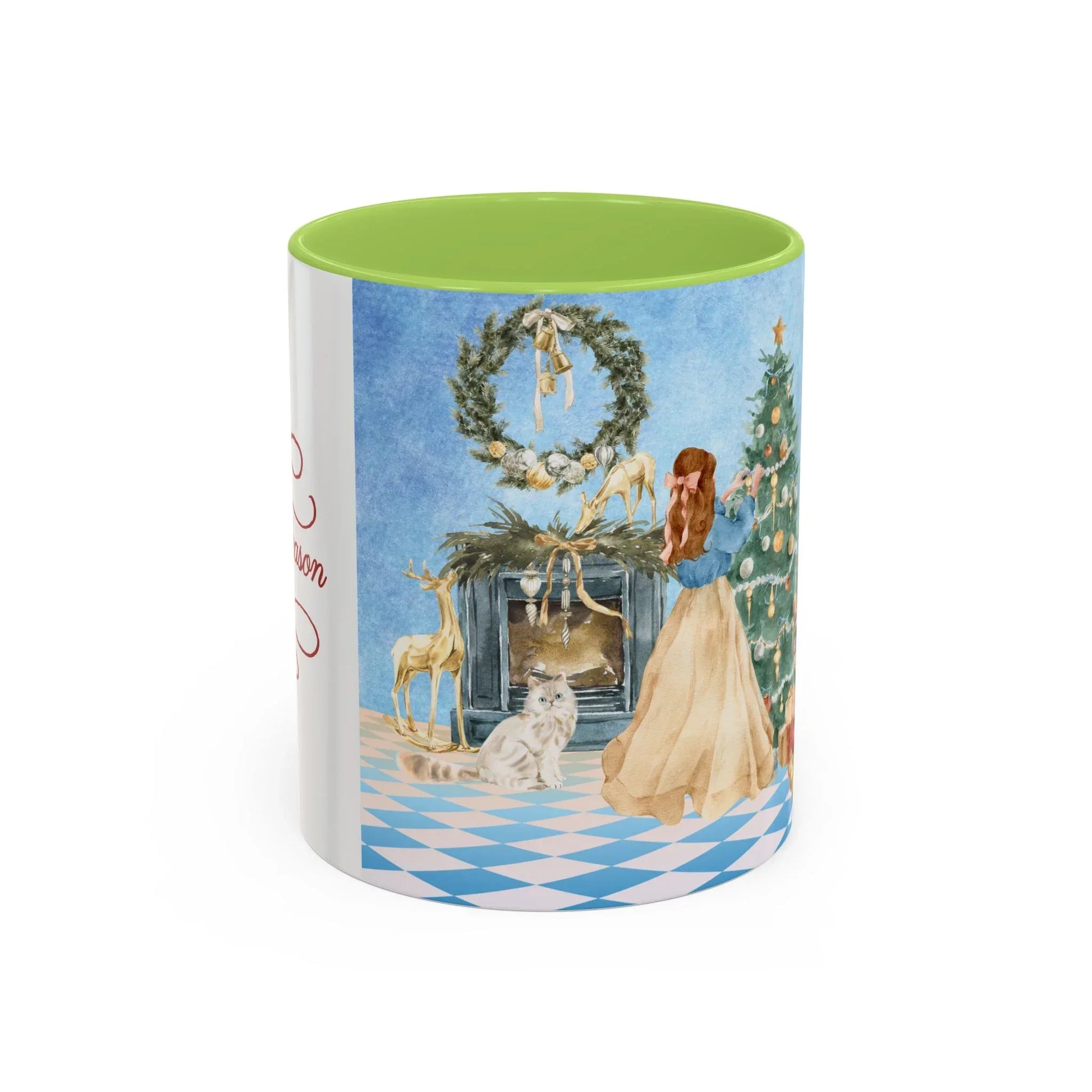 Christmas Tree Decoration - Coffee Mug Gift - tis the season - The Dreamer's Bookshop.