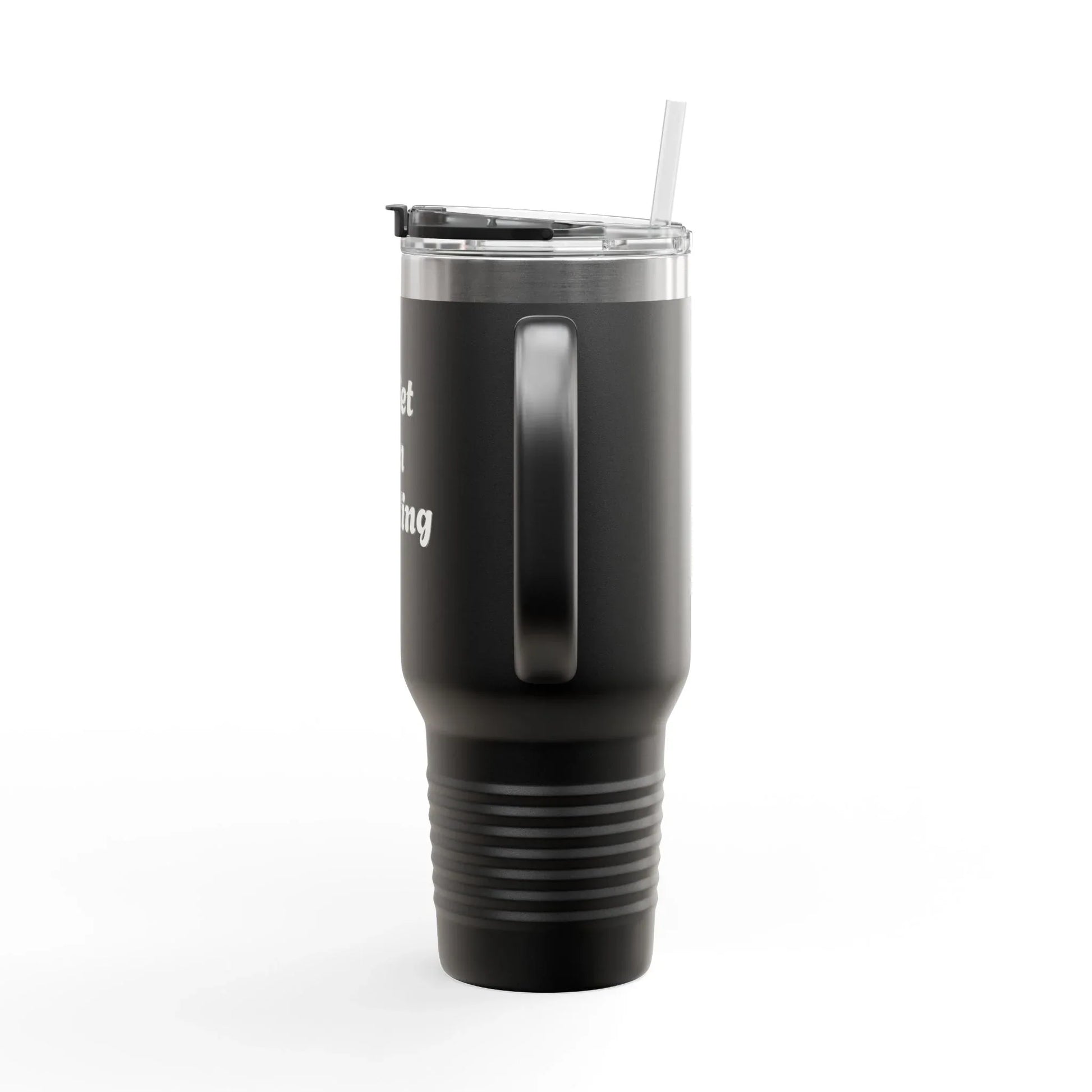 Insulated Travel Mug - "Quiet I'm Reading" - 40oz Coffee Cup for Book Lovers - The Dreamer's Bookshop.