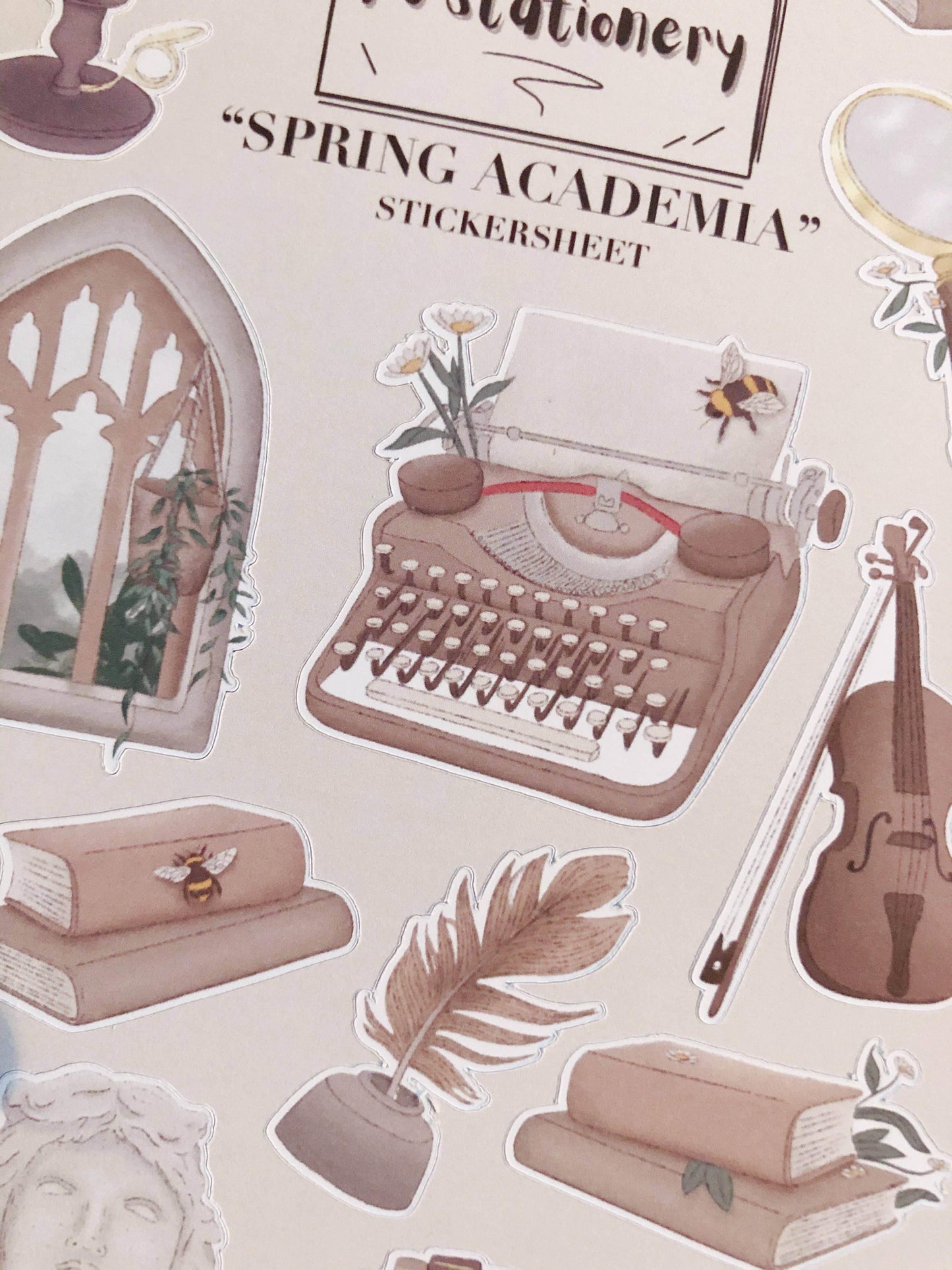 T's Stationery - „Spring Academia” - The Dreamer's Bookshop.
