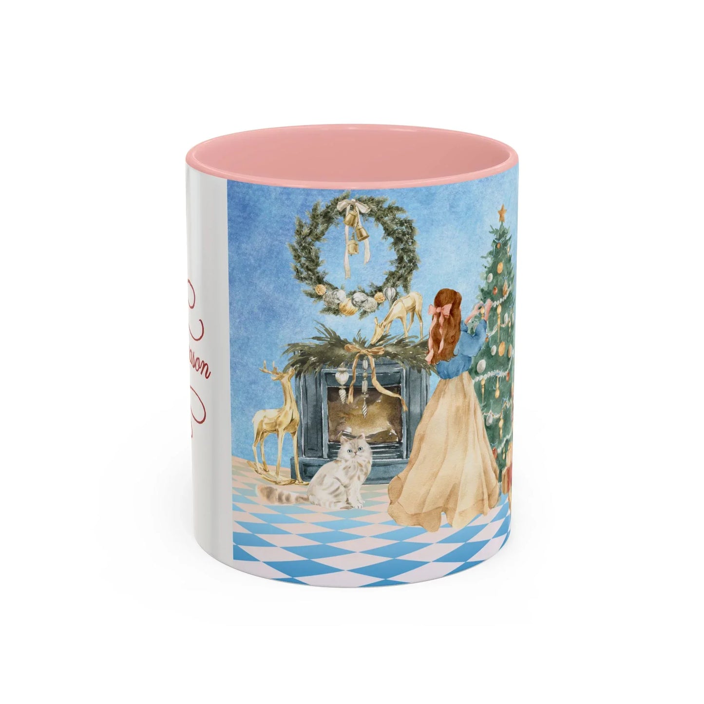 Christmas Tree Decoration - Coffee Mug Gift - tis the season - The Dreamer's Bookshop.