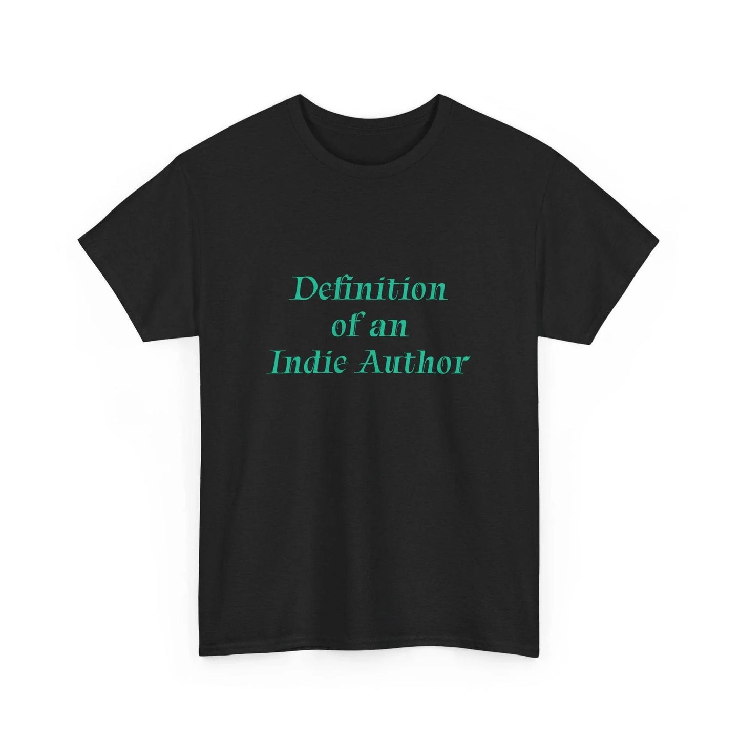 Indie Author - Unisex Heavy Cotton Tee - Creative Apparel - The Dreamer's Bookshop.