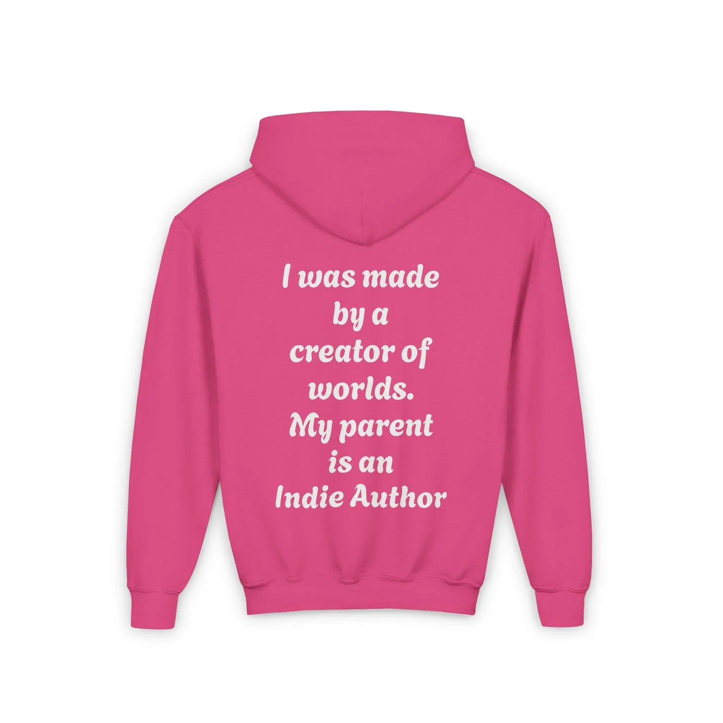 US (Ww) - Youth Heavy Blend Hooded Sweatshirt - "Born to be Original" & "Created by a Creator of Worlds" - The Dreamer's Bookshop.
