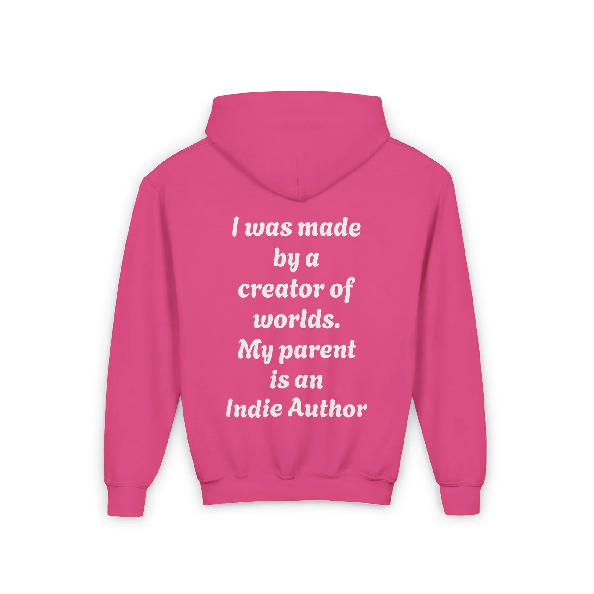 US (Ww) - Youth Heavy Blend Hooded Sweatshirt - "Born to be Original" & "Created by a Creator of Worlds" - The Dreamer's Bookshop.