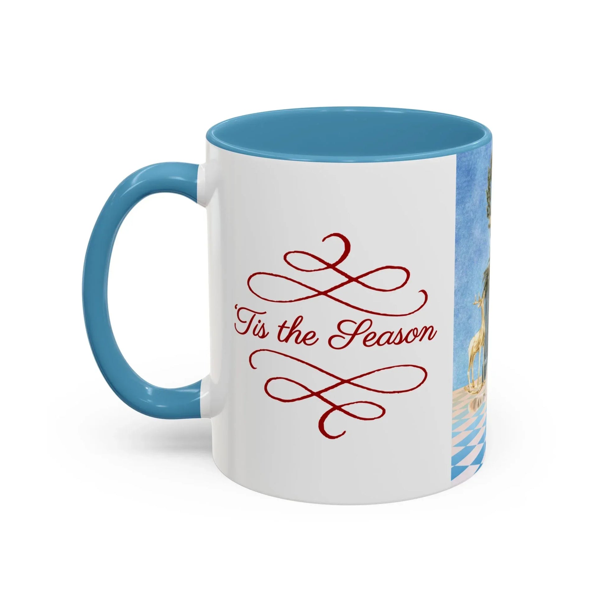 Christmas Tree Decoration - Coffee Mug Gift - tis the season - The Dreamer's Bookshop.