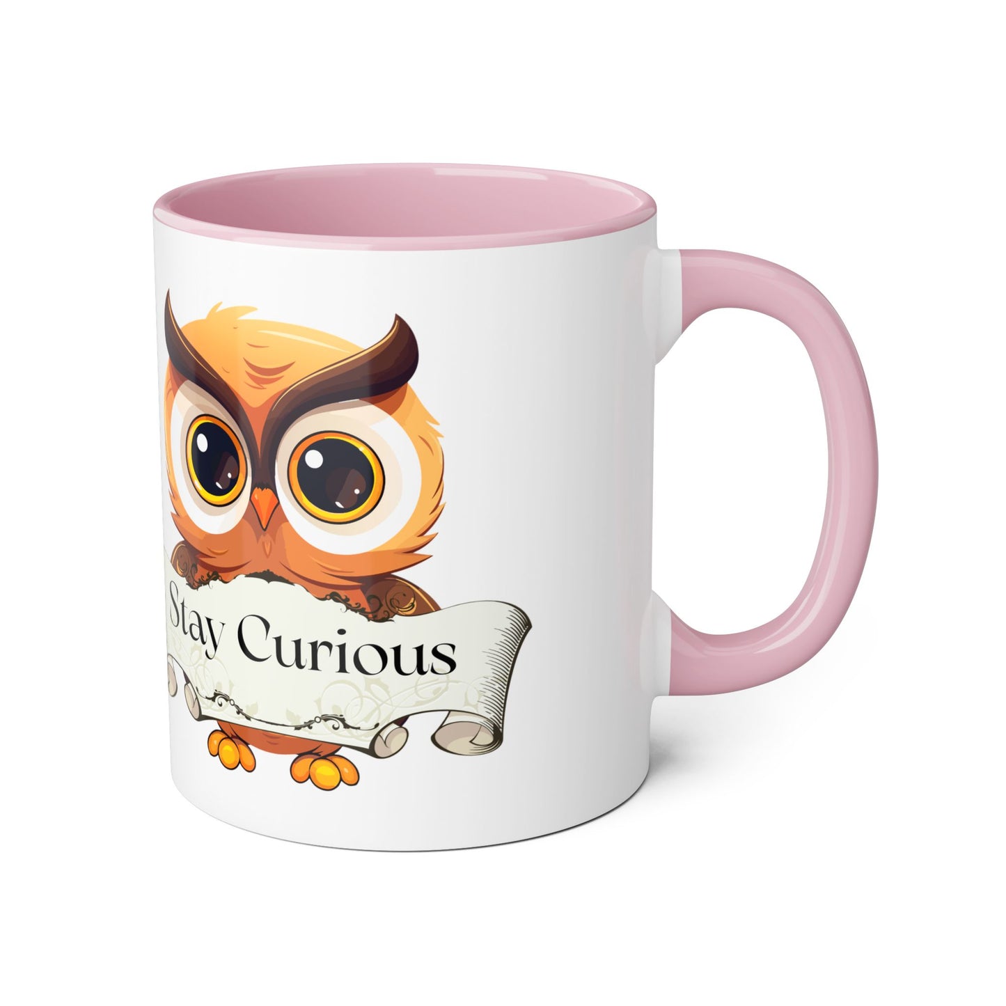 Stay Curious Mug - 11oz Coffee Cup for Book Lovers
