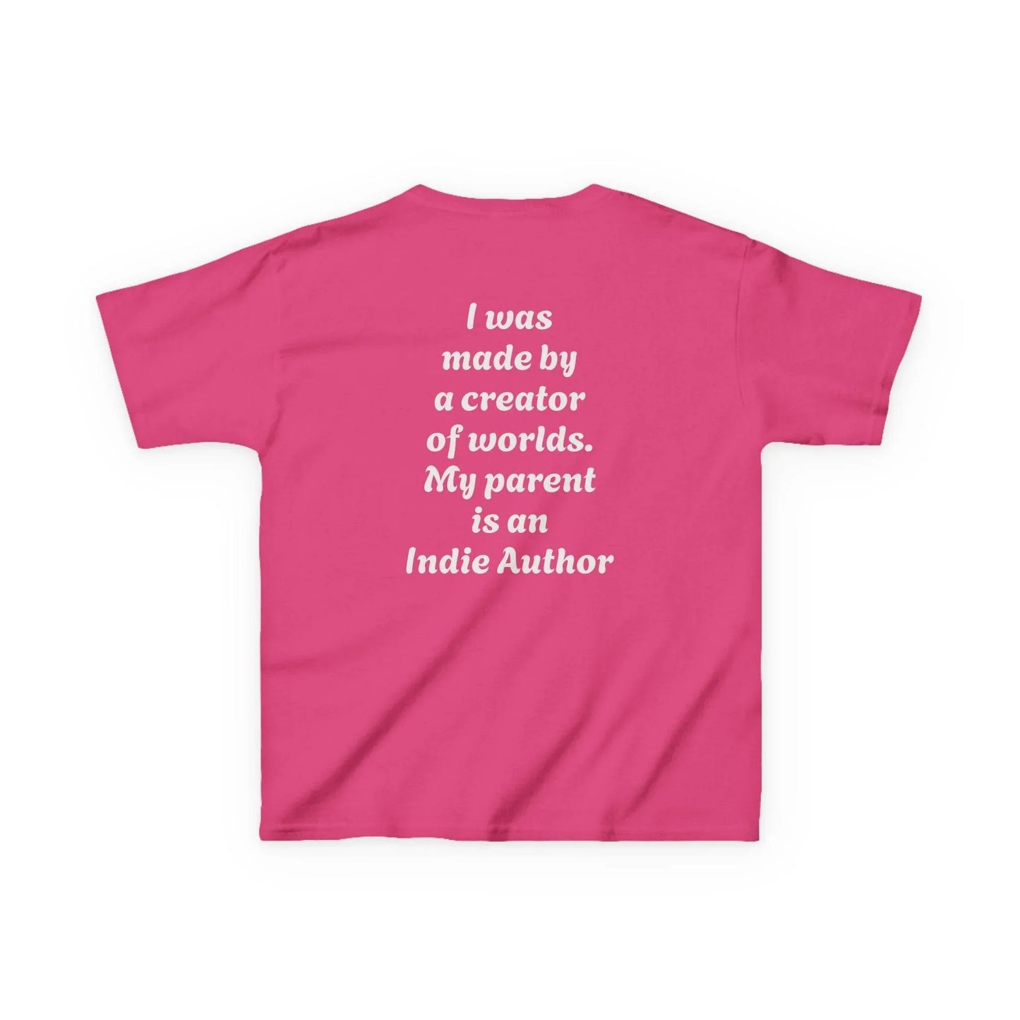 EU - Kids 'Born to be Original' Cotton Tee - Support Young Creators - The Dreamer's Bookshop.