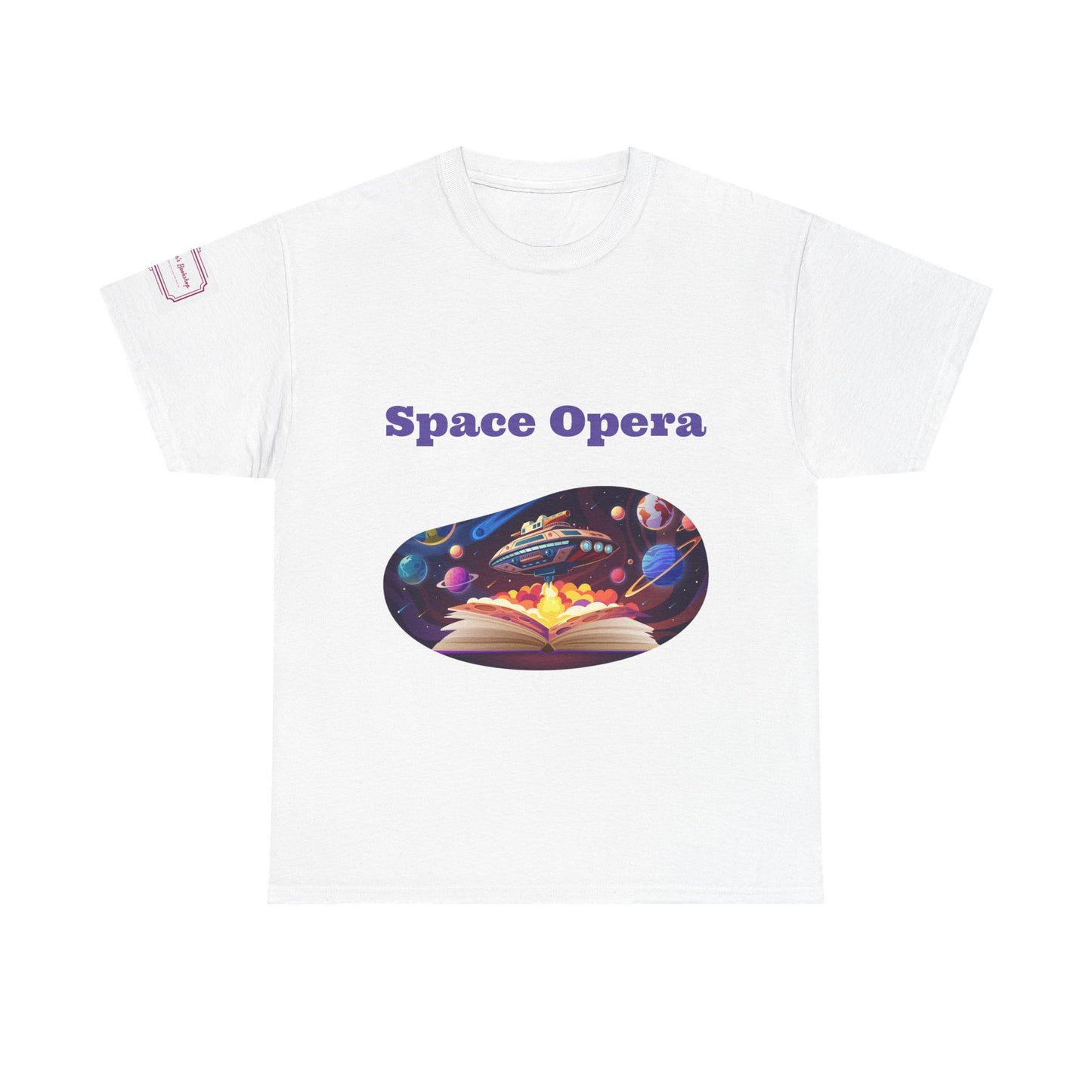 Space Opera  - Unisex Heavy Cotton Tee - Sci-Fi Books