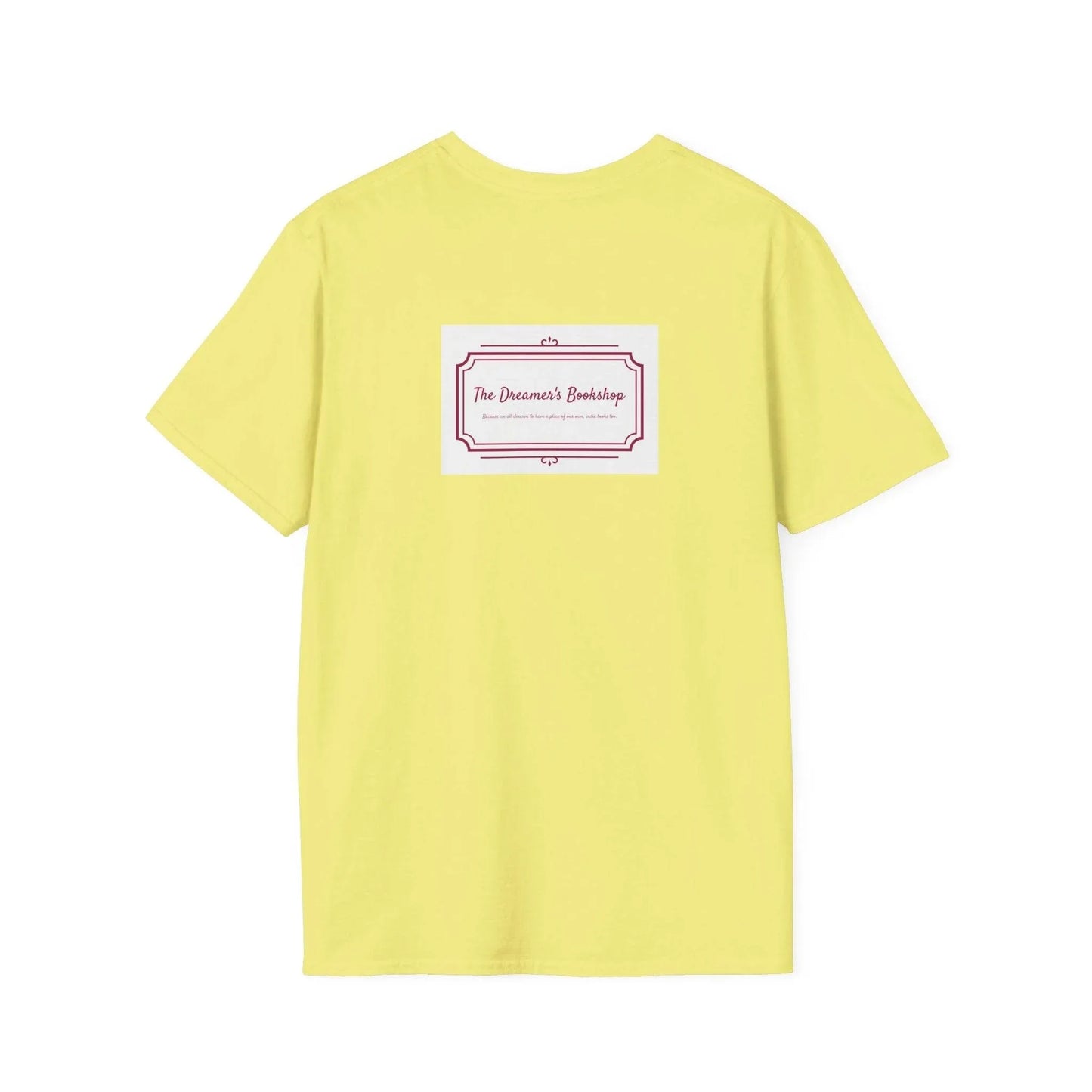 Unisex Softstyle T-Shirt - 'In our bookshop' - The Dreamer's Bookshop.