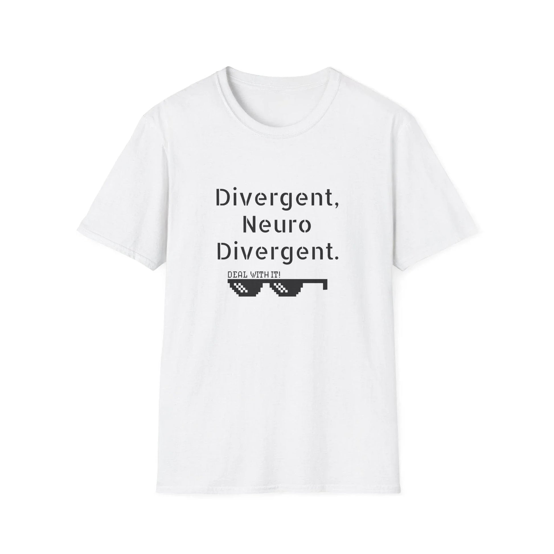 Neuro Divergent Unisex Softstyle T-Shirt – Celebrate Uniqueness! - The Dreamer's Bookshop.