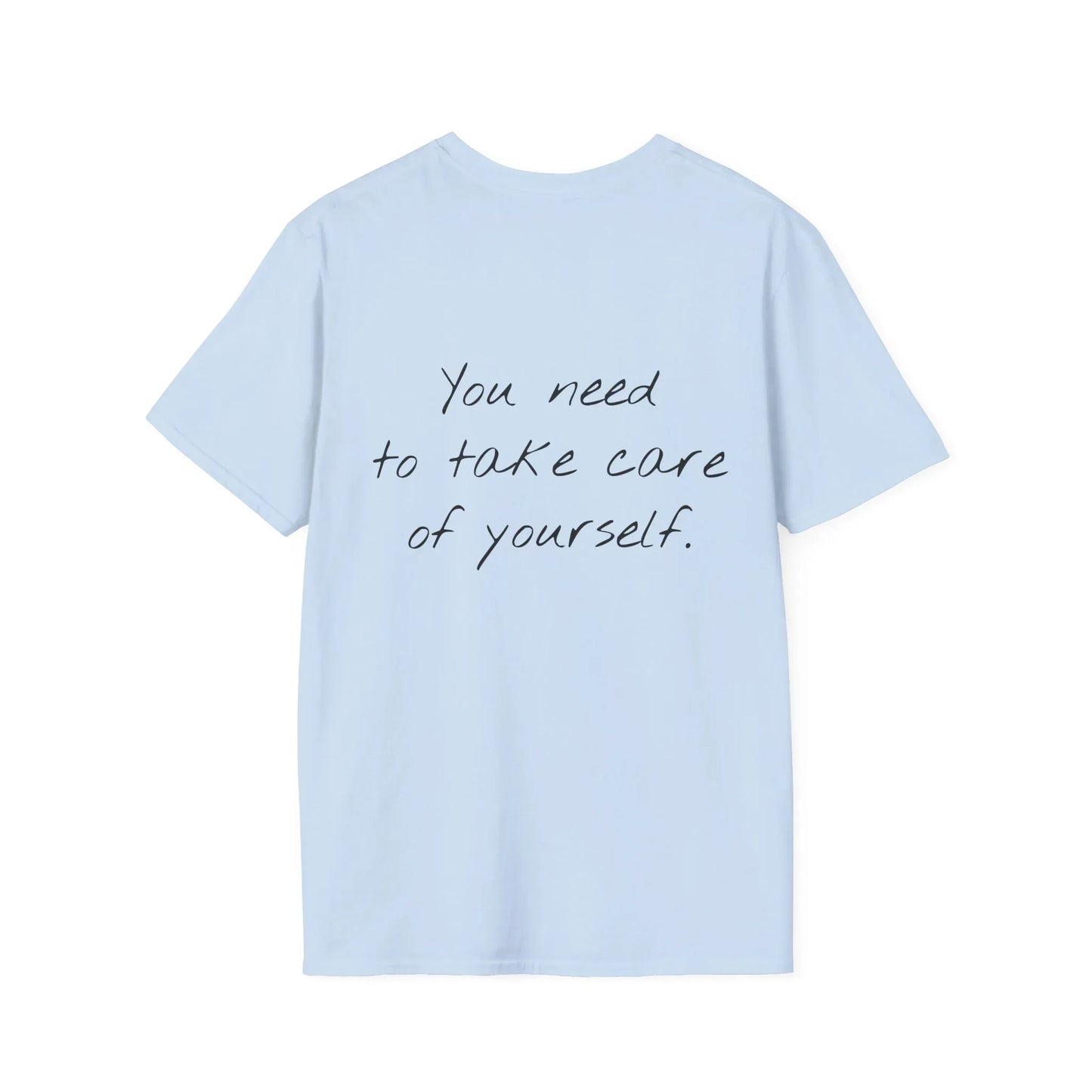 Unisex -Inspired T-Shirt - "Take Care" - Inspirational - The Dreamer's Bookshop.