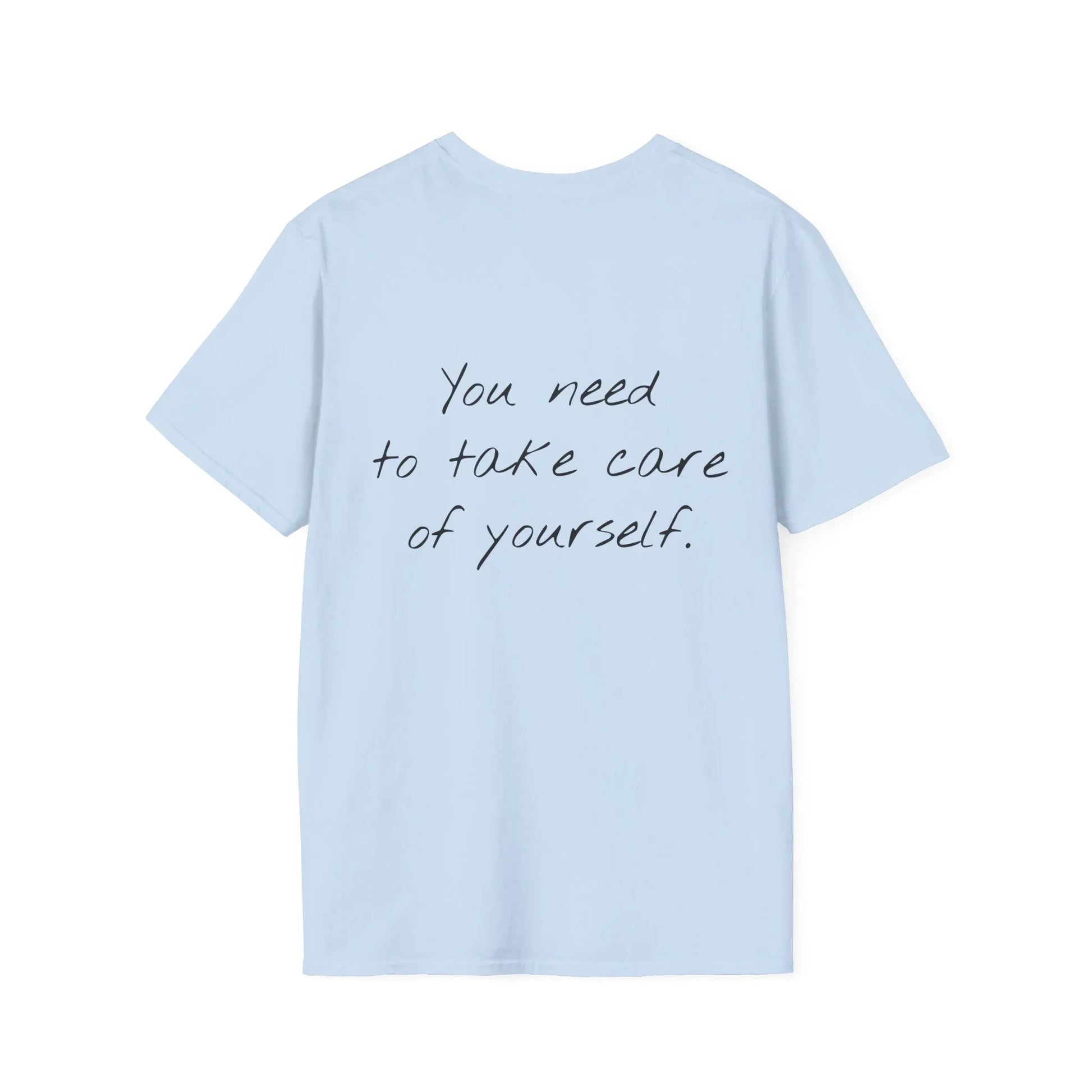 Unisex -Inspired T-Shirt - "Take Care" - Inspirational - The Dreamer's Bookshop.