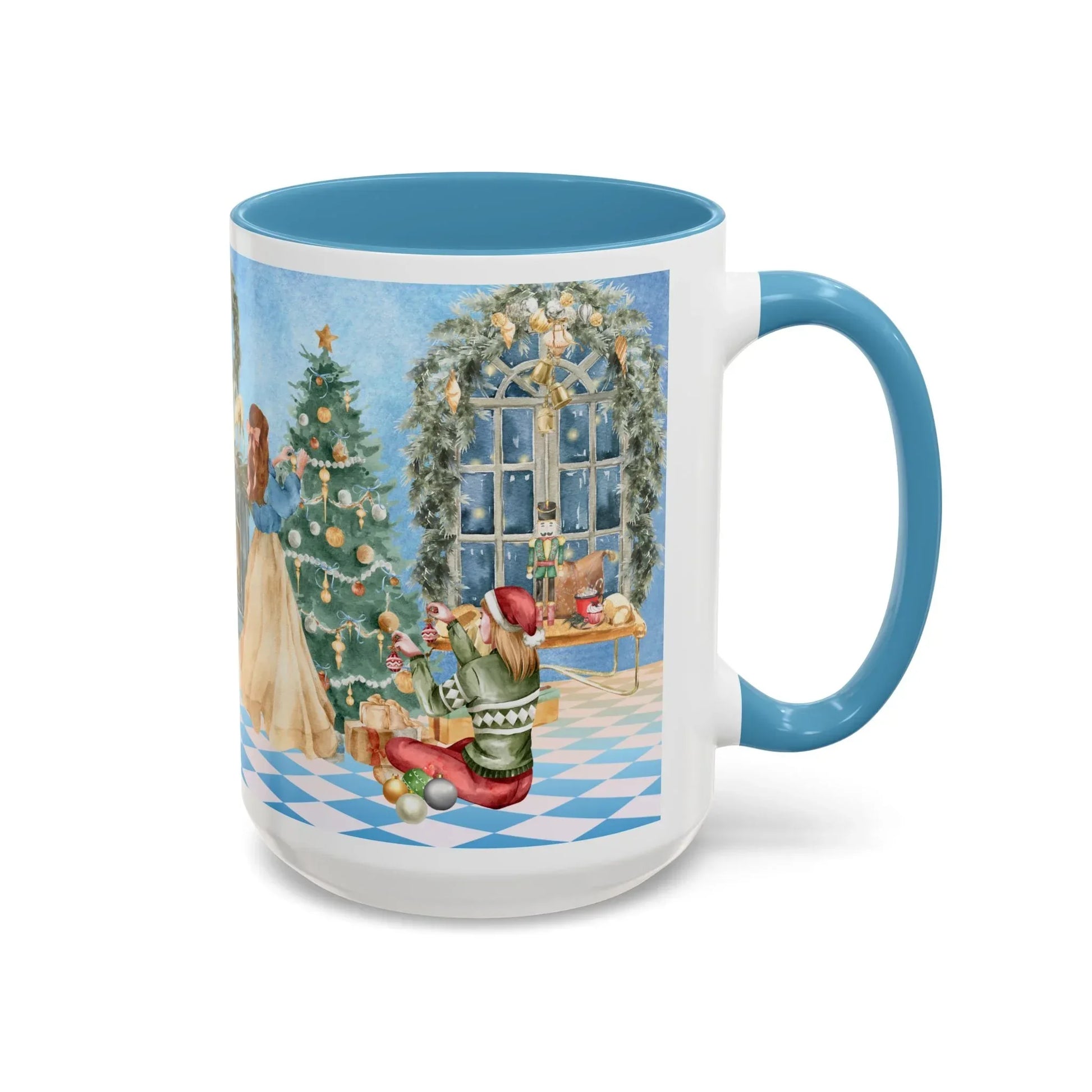 Christmas Tree Decoration Coffee Mug - 11oz & 15oz - tis the season - The Dreamer's Bookshop.
