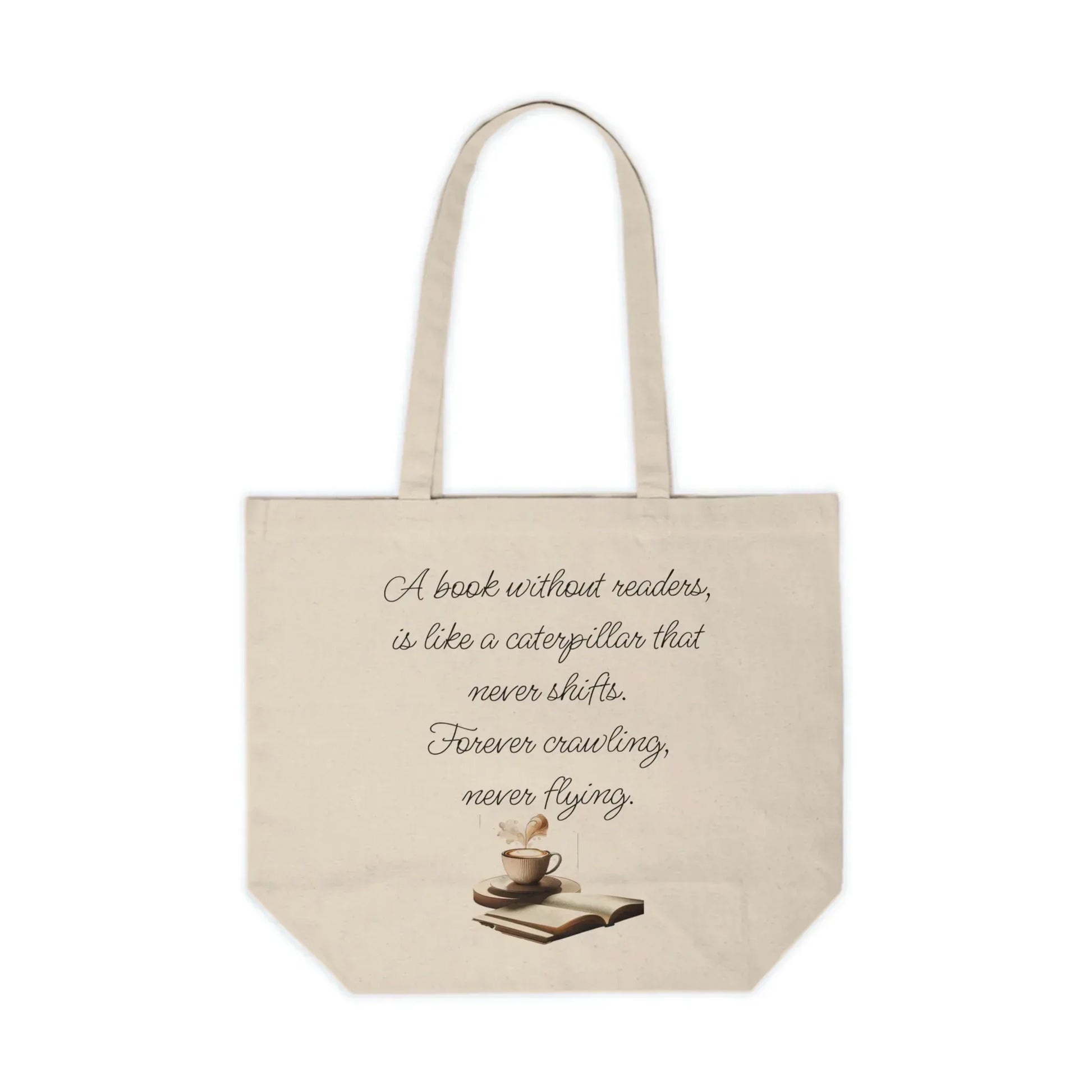 "A book without readers" Shopping Tote - Perfect Gift for Book Lovers - The Dreamer's Bookshop.