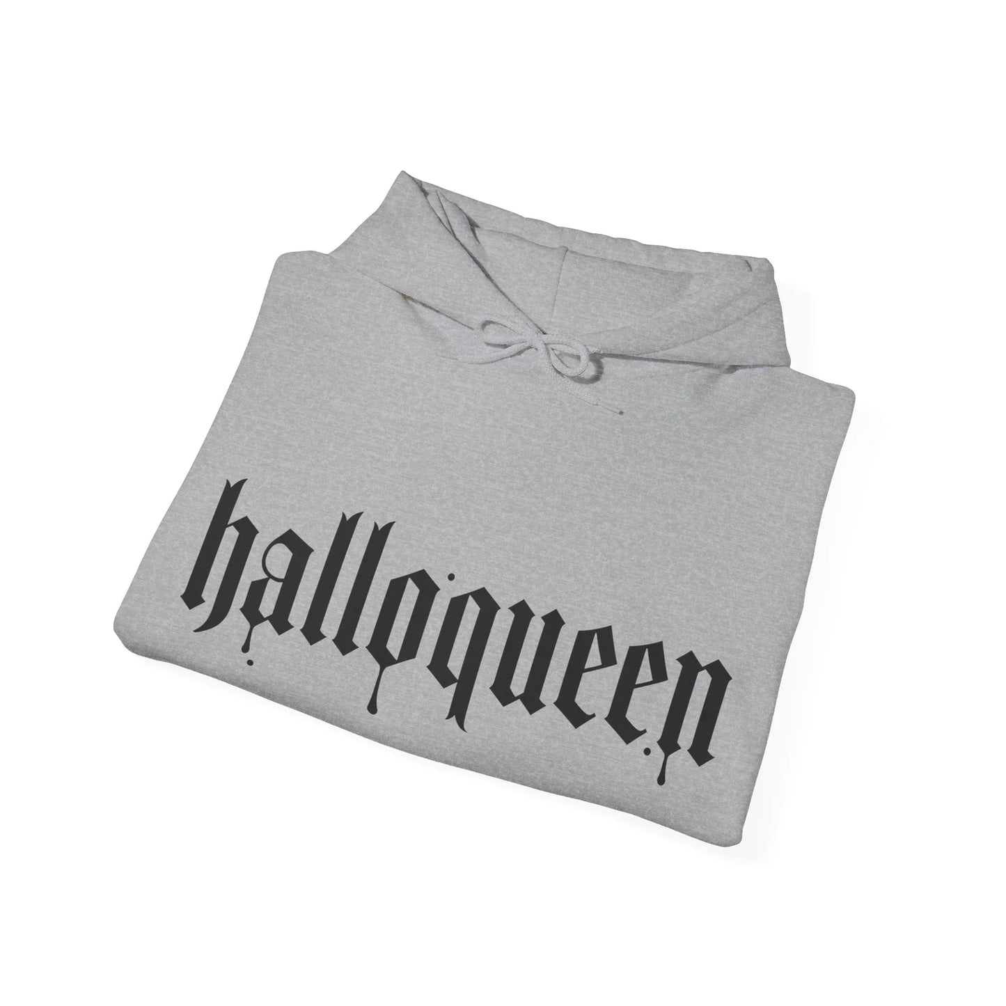 Halloqueen Spooky Hoodie - Cozy Unisex Sweatshirt for Book Lovers - The Dreamer's Bookshop.