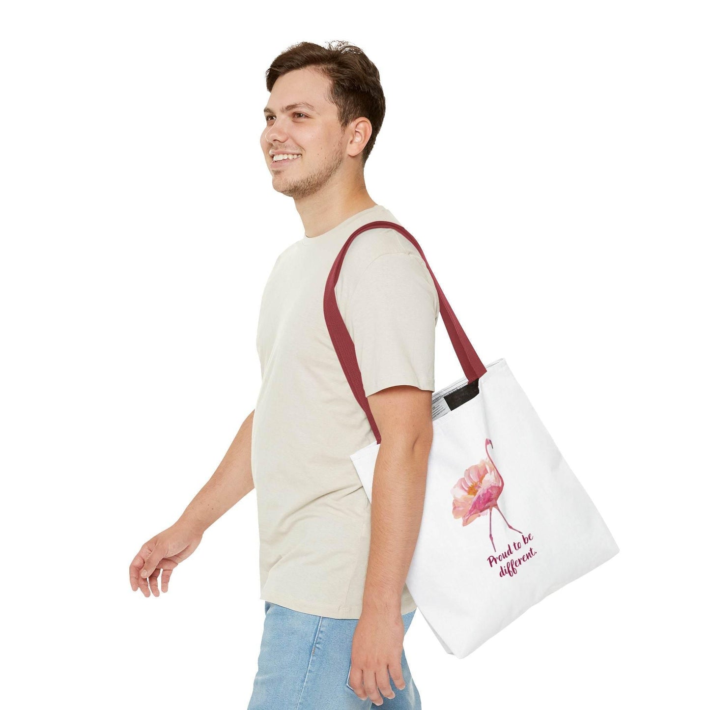 *SPECIAL RQST* Literary Tote Bag - Proud to be Different - Inspirational - The Dreamer's Bookshop.