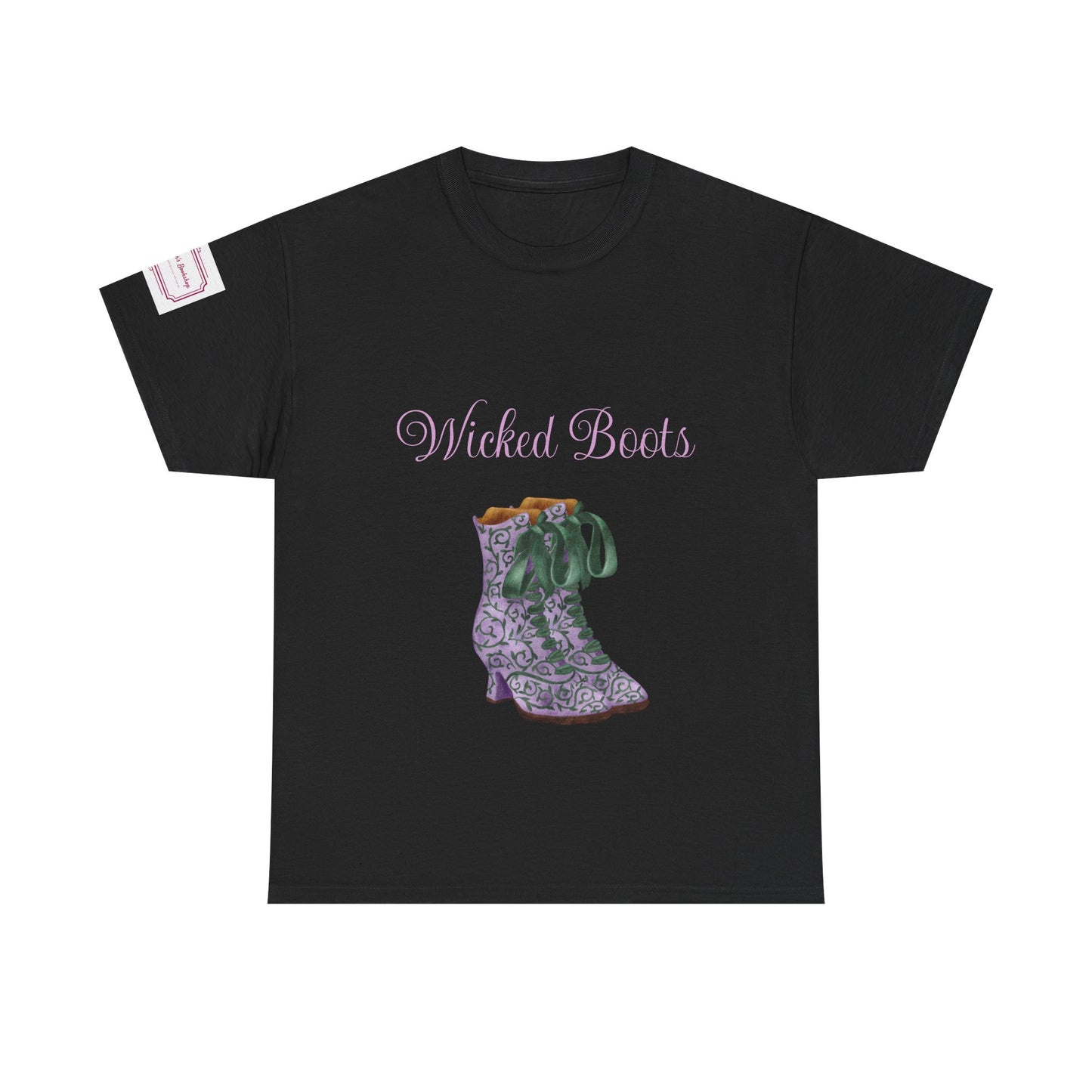 AU - Wicked Boots - Witch Unisex Heavy Cotton Tee