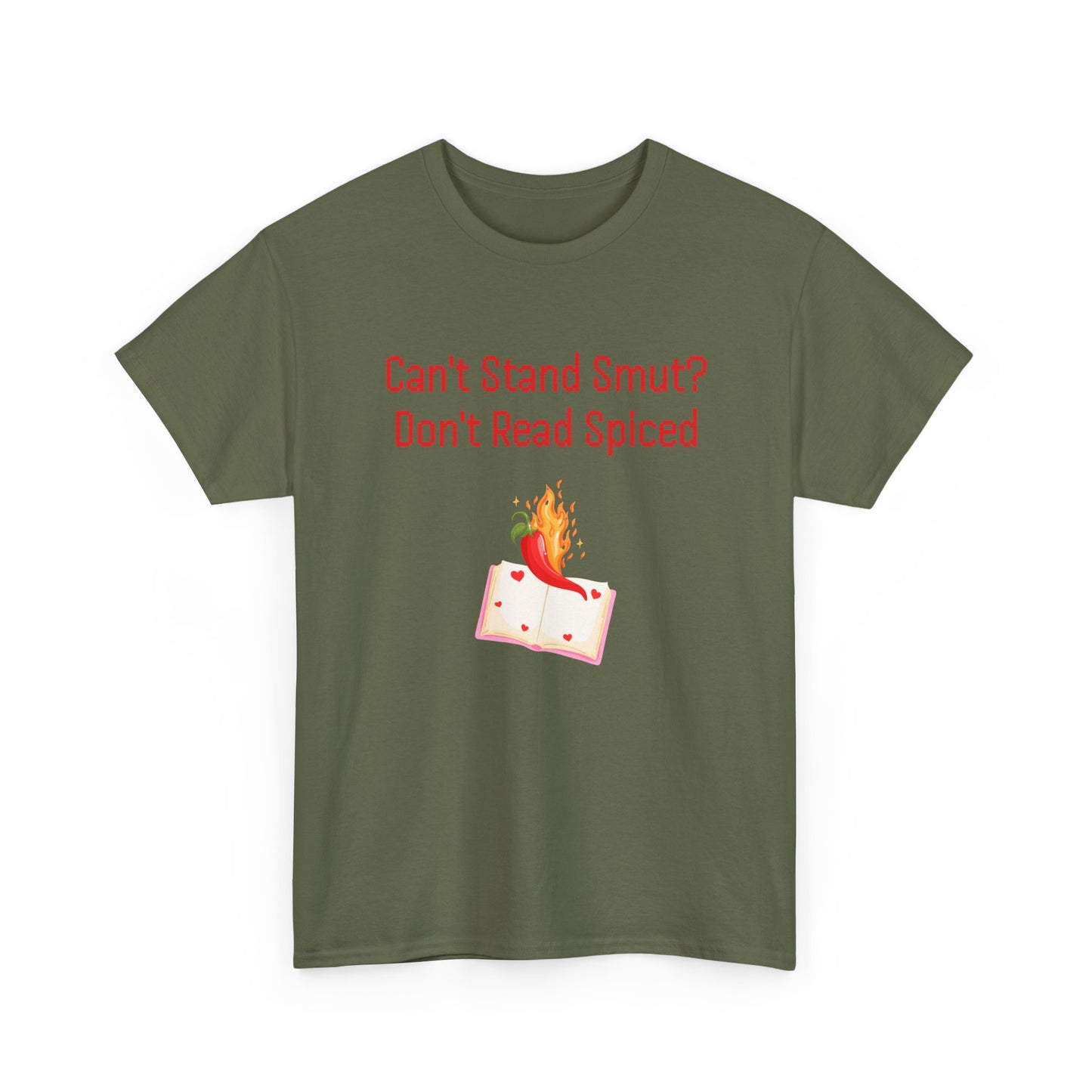 Can't Stand Smut -  Graphic Tee - Unisex Heavy Cotton T-Shirt for Book Lovers