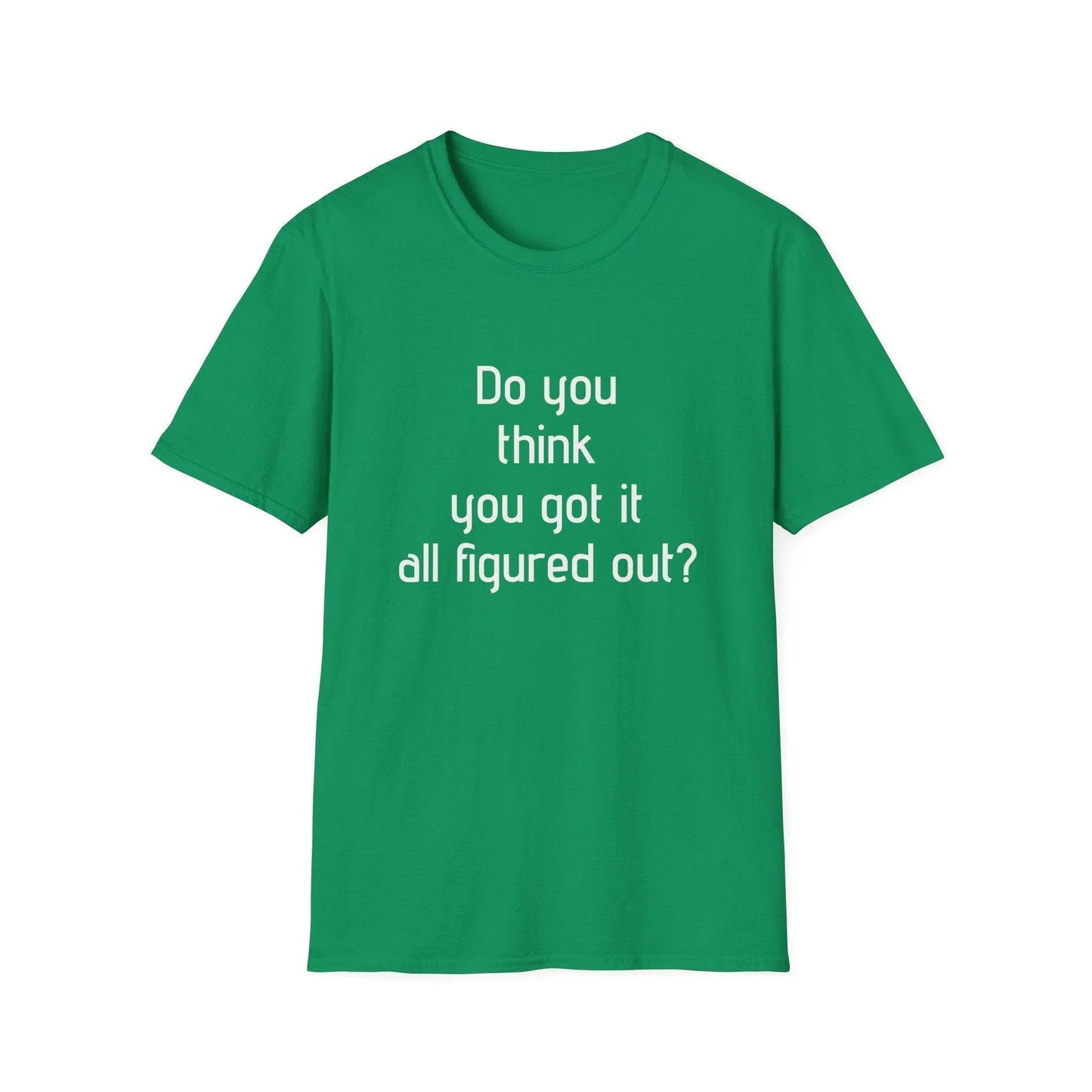 Unisex Softstyle T-Shirt - 'Think Again' - The Dreamer's Bookshop.