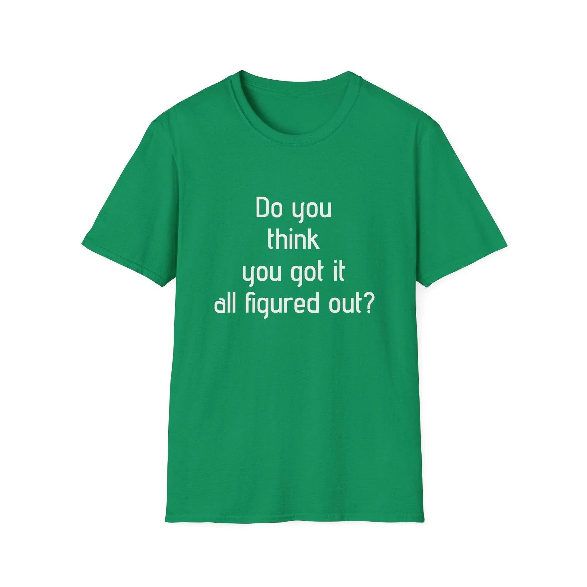 Unisex Softstyle T-Shirt - 'Think Again' - The Dreamer's Bookshop.