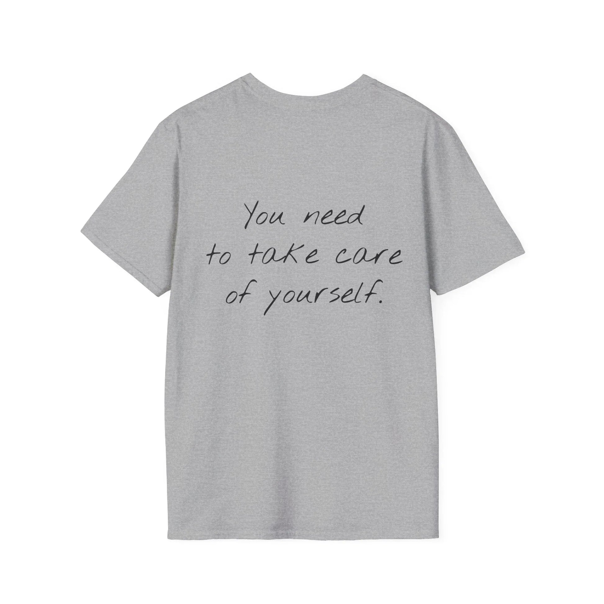 Unisex -Inspired T-Shirt - "Take Care" - Inspirational - The Dreamer's Bookshop.
