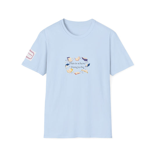 Inspirational Unisex Softstyle T-Shirt - Where I Long to Be