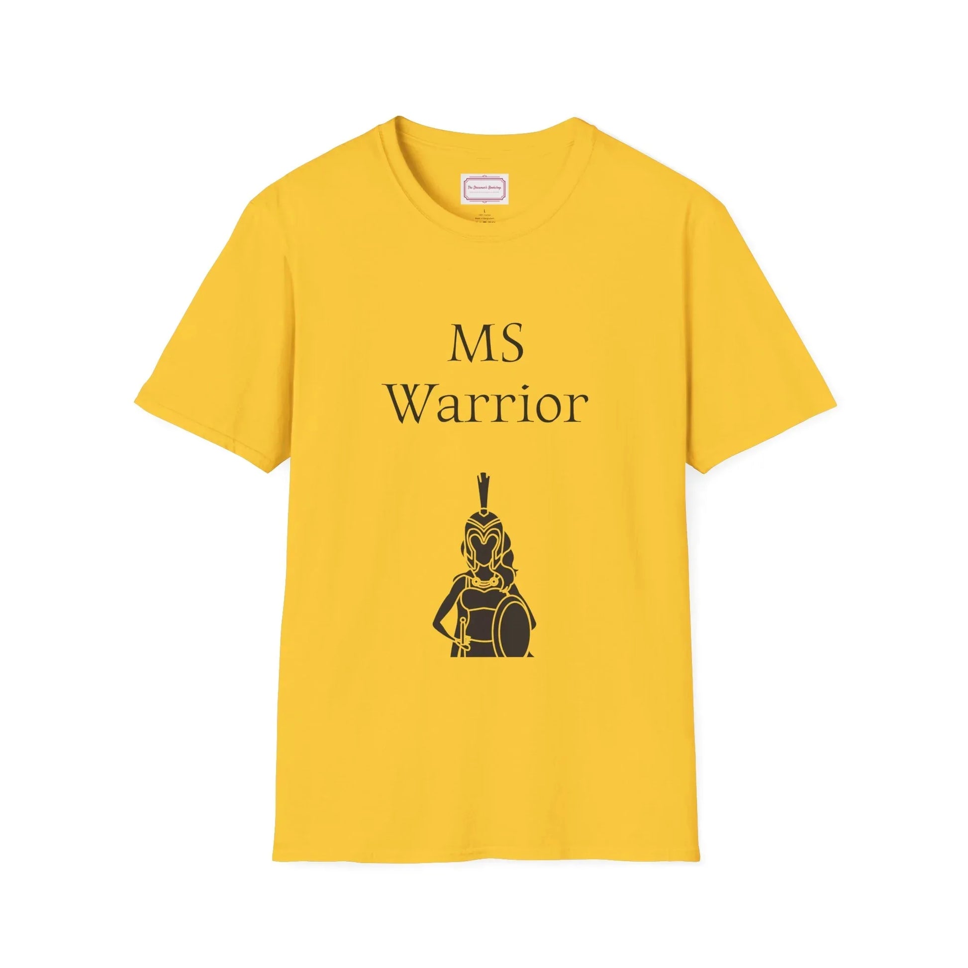M.S. Warrior Unisex Softstyle T-Shirt - Embrace Your Battles - The Dreamer's Bookshop.