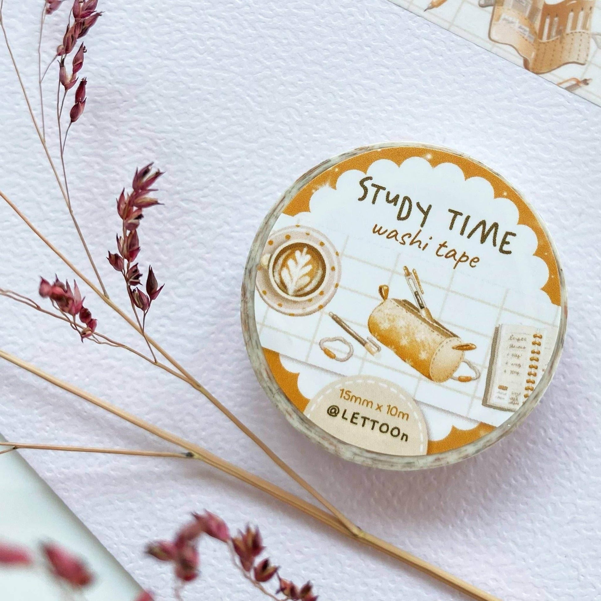 LETTOOn - Washi Tape - Studietijd - The Dreamer's Bookshop.