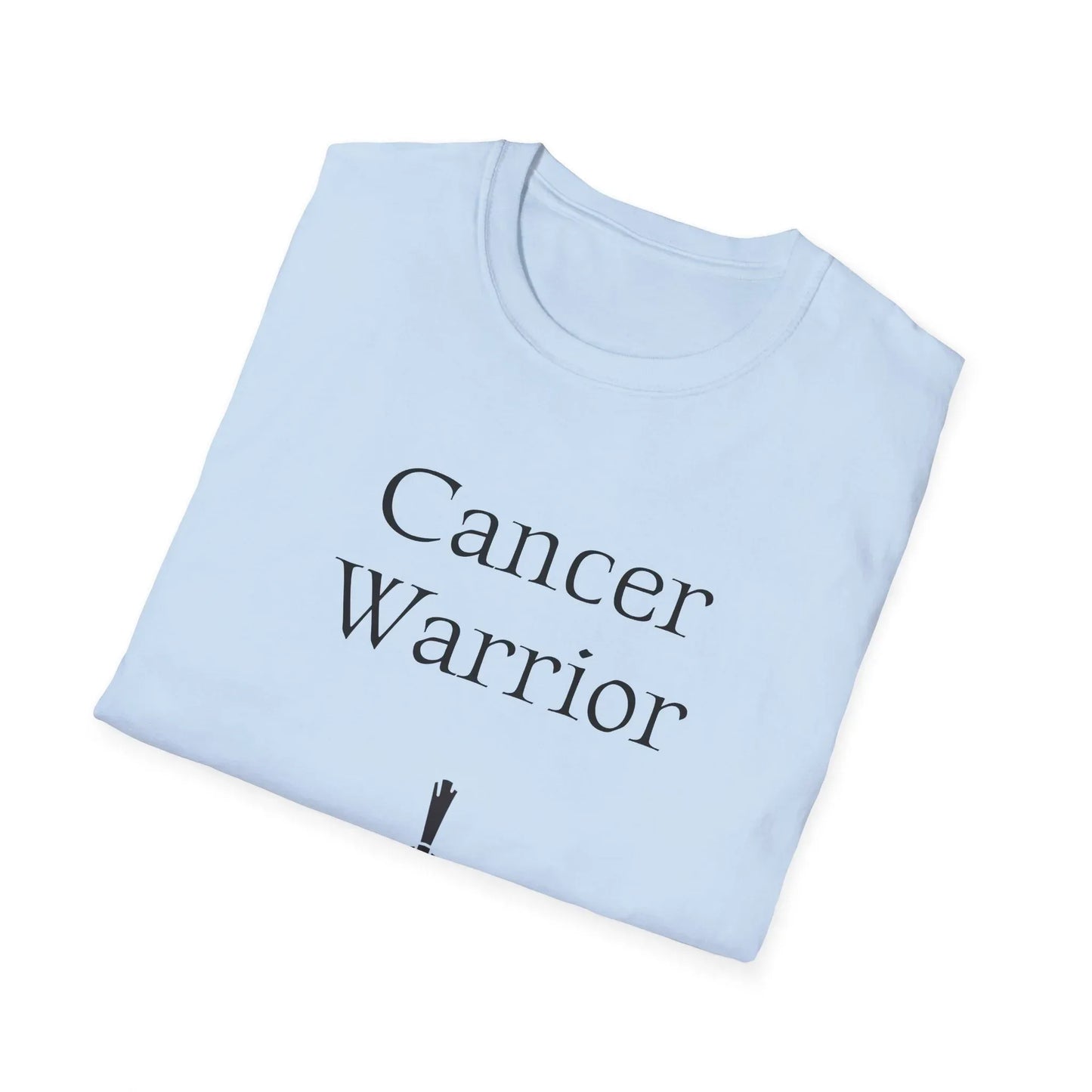 Cancer Warrior Unisex Softstyle T-Shirt - Empowering Battle for Women's Health - The Dreamer's Bookshop.