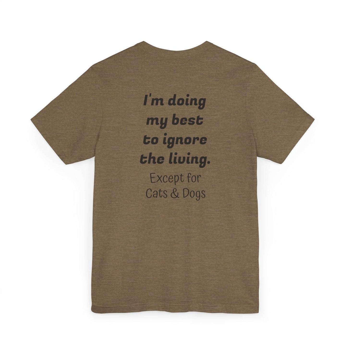 Funny Unisex Jersey T-Shirt - Anti-Social Vibe for Booktroverts - The Dreamer's Bookshop.