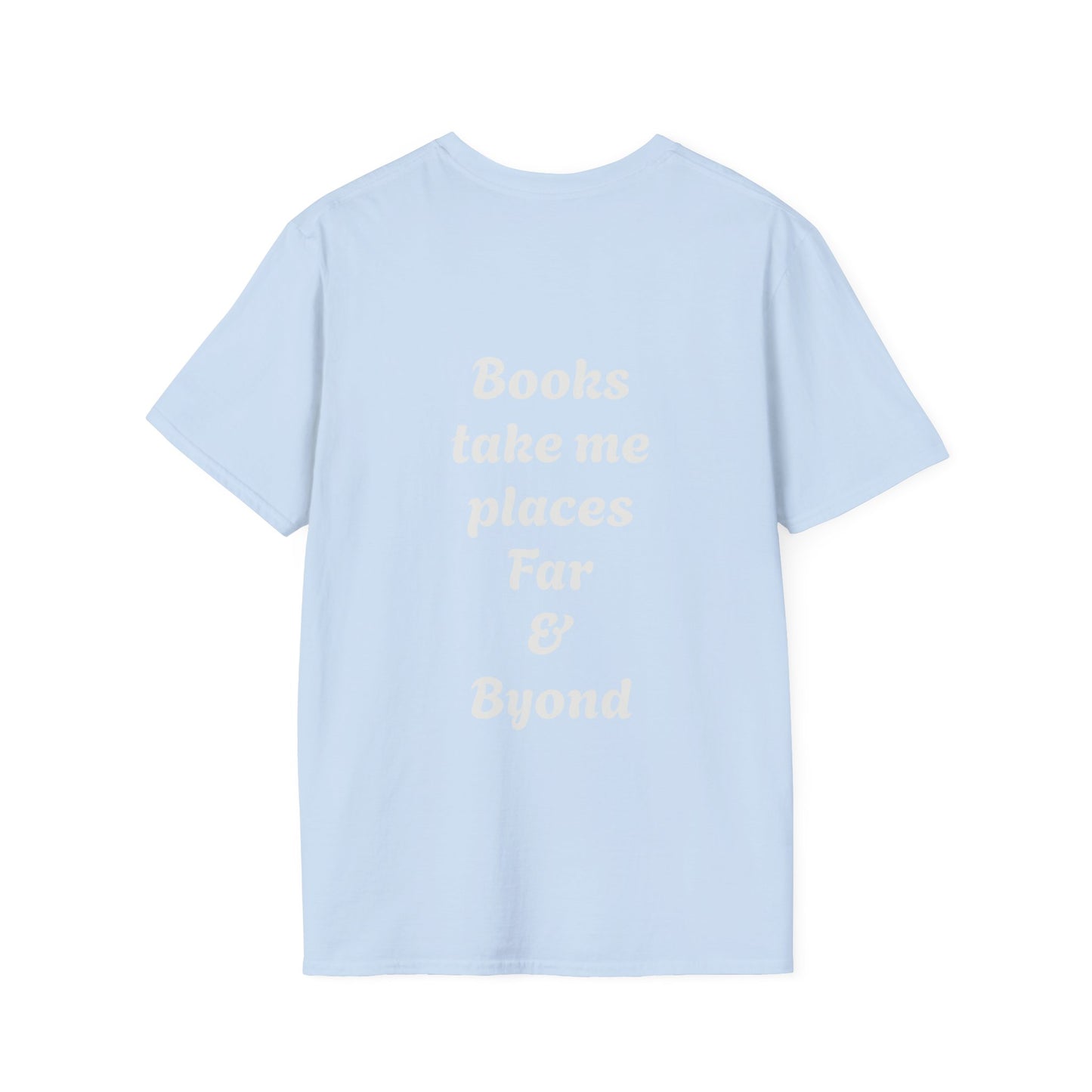 Unisex Travel-Inspired T-Shirt - "Whimsical Wordsmith" - Perfect for Book Lovers