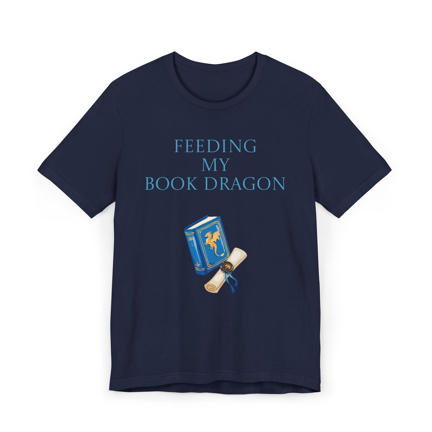 Unisex Jersey T-Shirt - Book Dragon