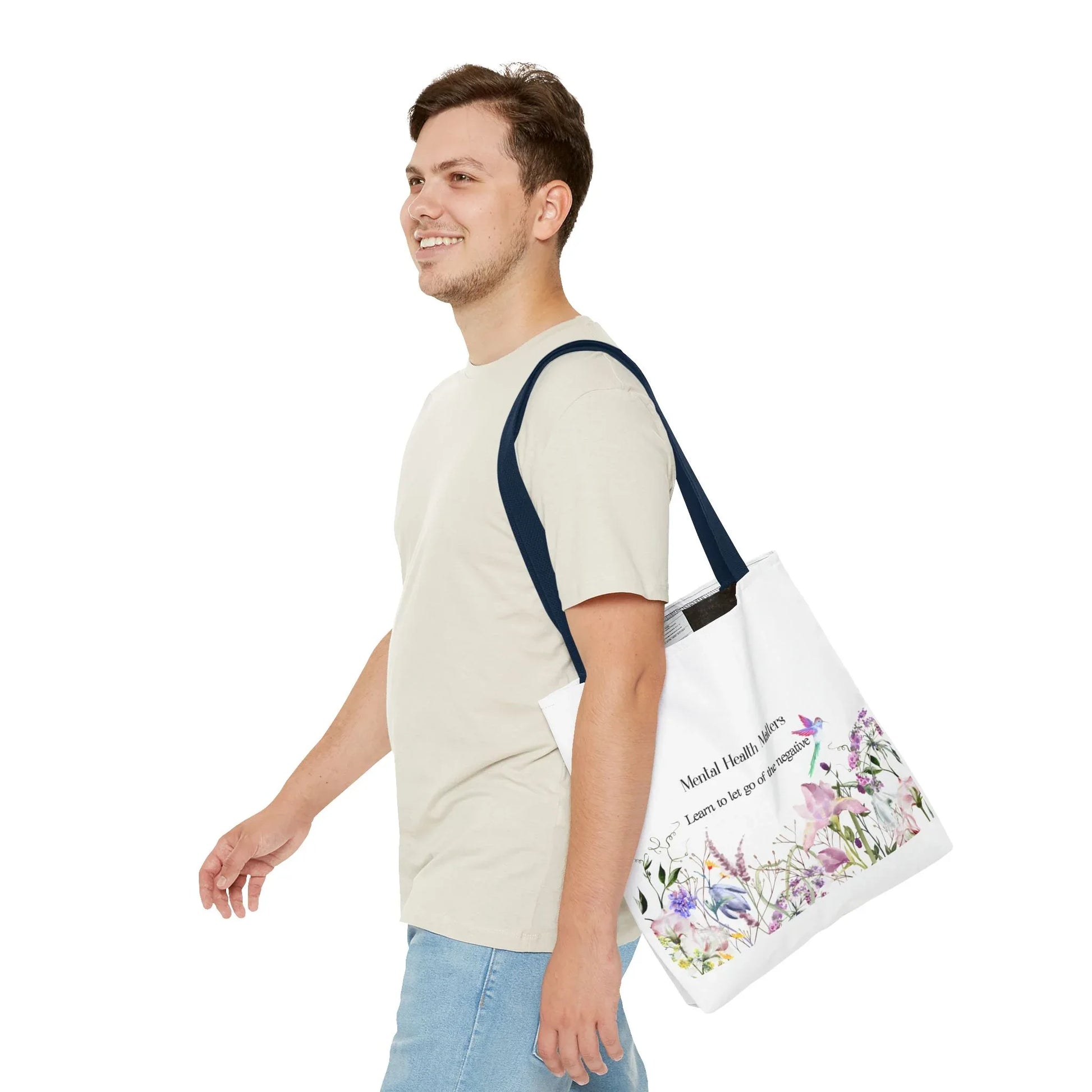 The Dreamer's Bookshop - Literary Tote Bag – Mental Health "Let Go" - The Dreamer's Bookshop.
