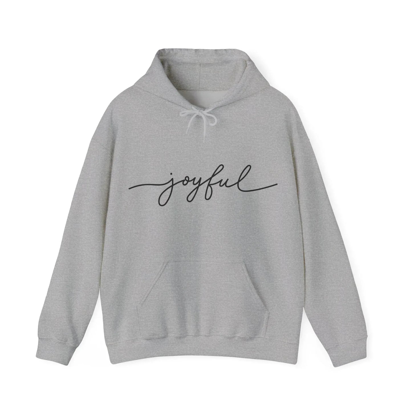 Christmas Joyful Hoodie - Cozy Unisex Sweatshirt for Book Lovers - The Dreamer's Bookshop.