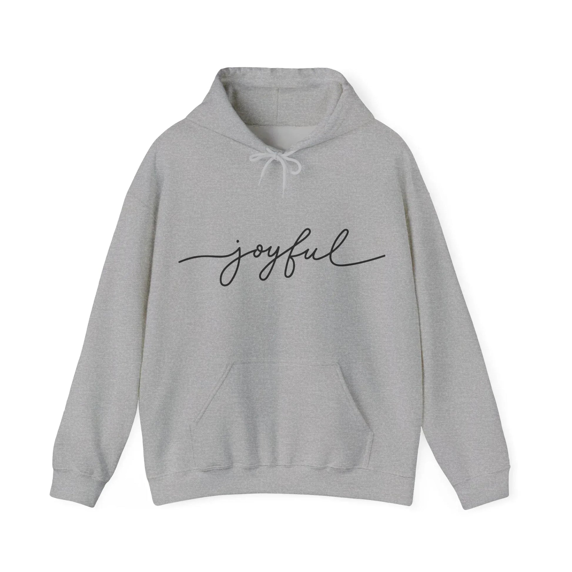 Christmas Joyful Hoodie - Cozy Unisex Sweatshirt for Book Lovers - The Dreamer's Bookshop.