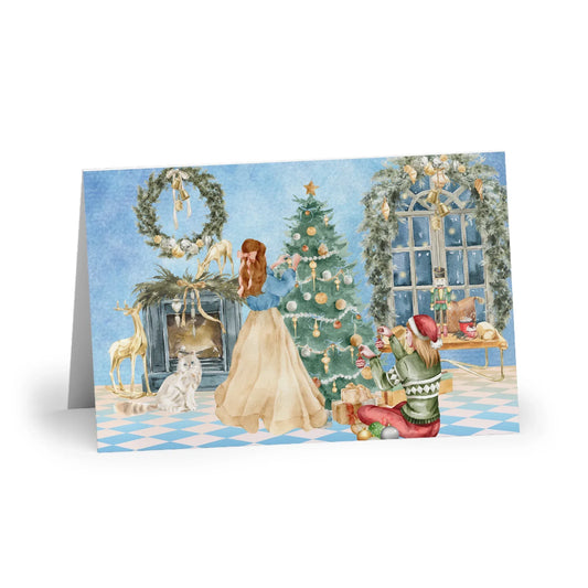 The Dreamer's Bookshop "Tree Decoration" Christmas Card - The Dreamer's Bookshop.
