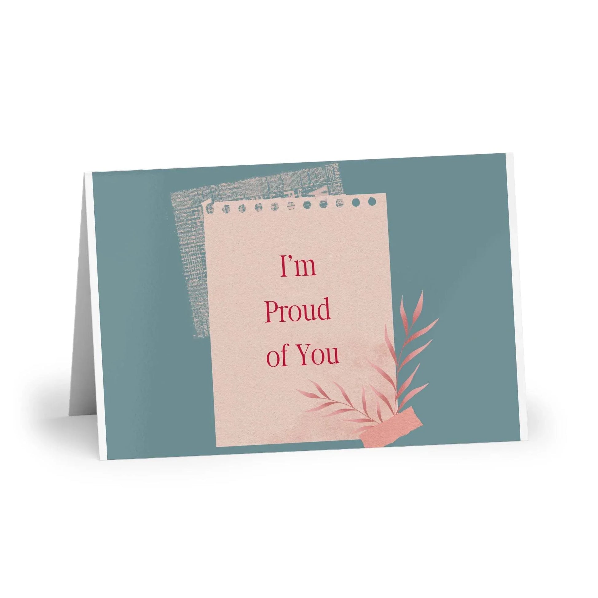 The Dreamer's Bookshop Appreciation "I'm Proud of You" Print Card - The Dreamer's Bookshop.