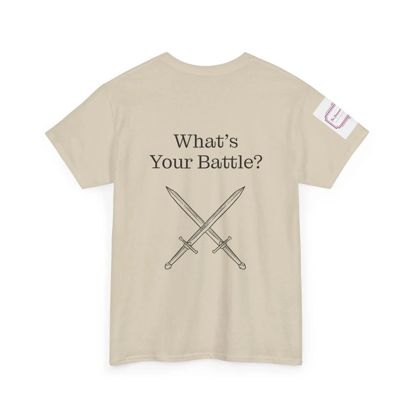 Chronic Pain Warrior Unisex Heavy Cotton Tee - Empowering Apparel for Health Awareness - The Dreamer's Bookshop.