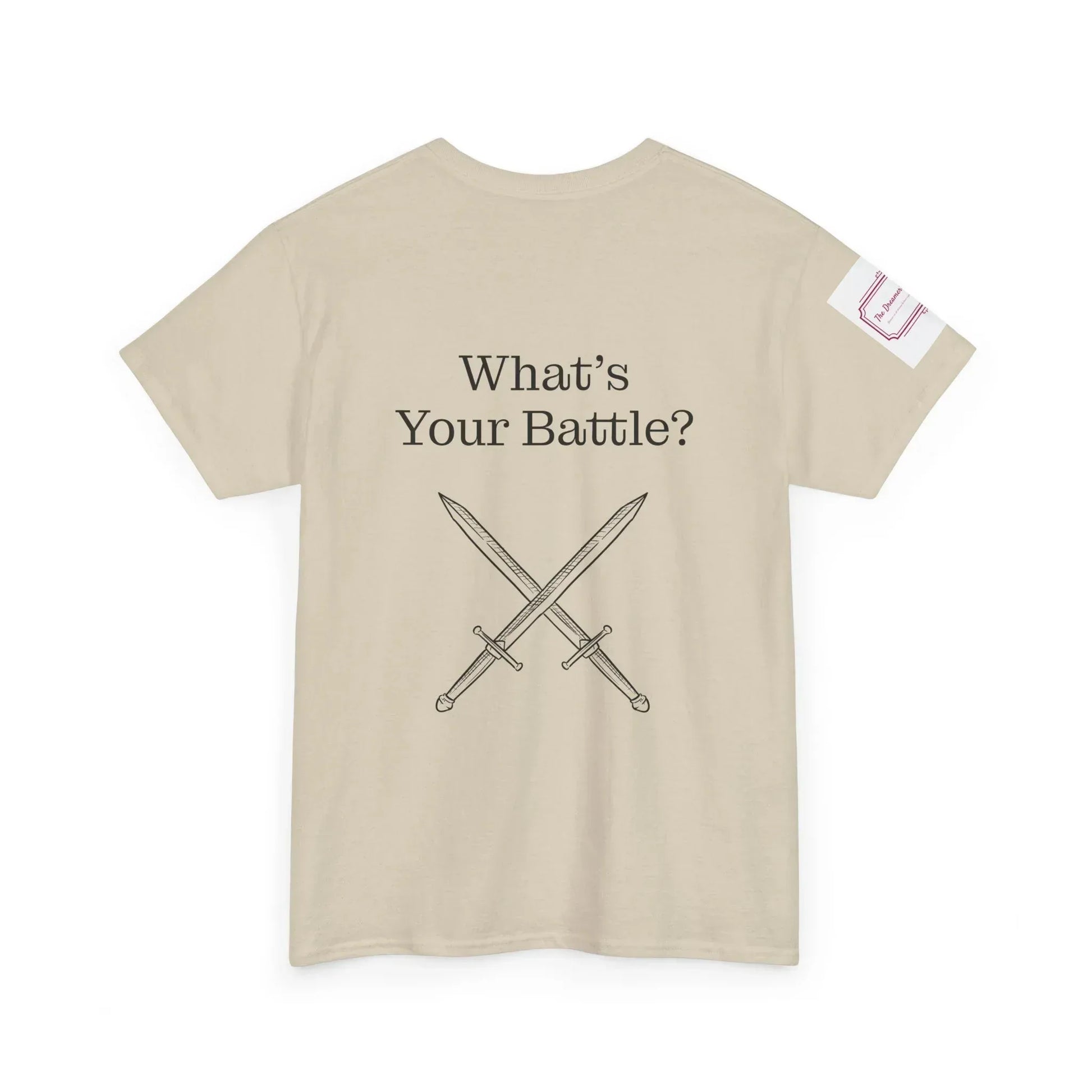 Chronic Pain Warrior Unisex Heavy Cotton Tee - Empowering Apparel for Health Awareness - The Dreamer's Bookshop.