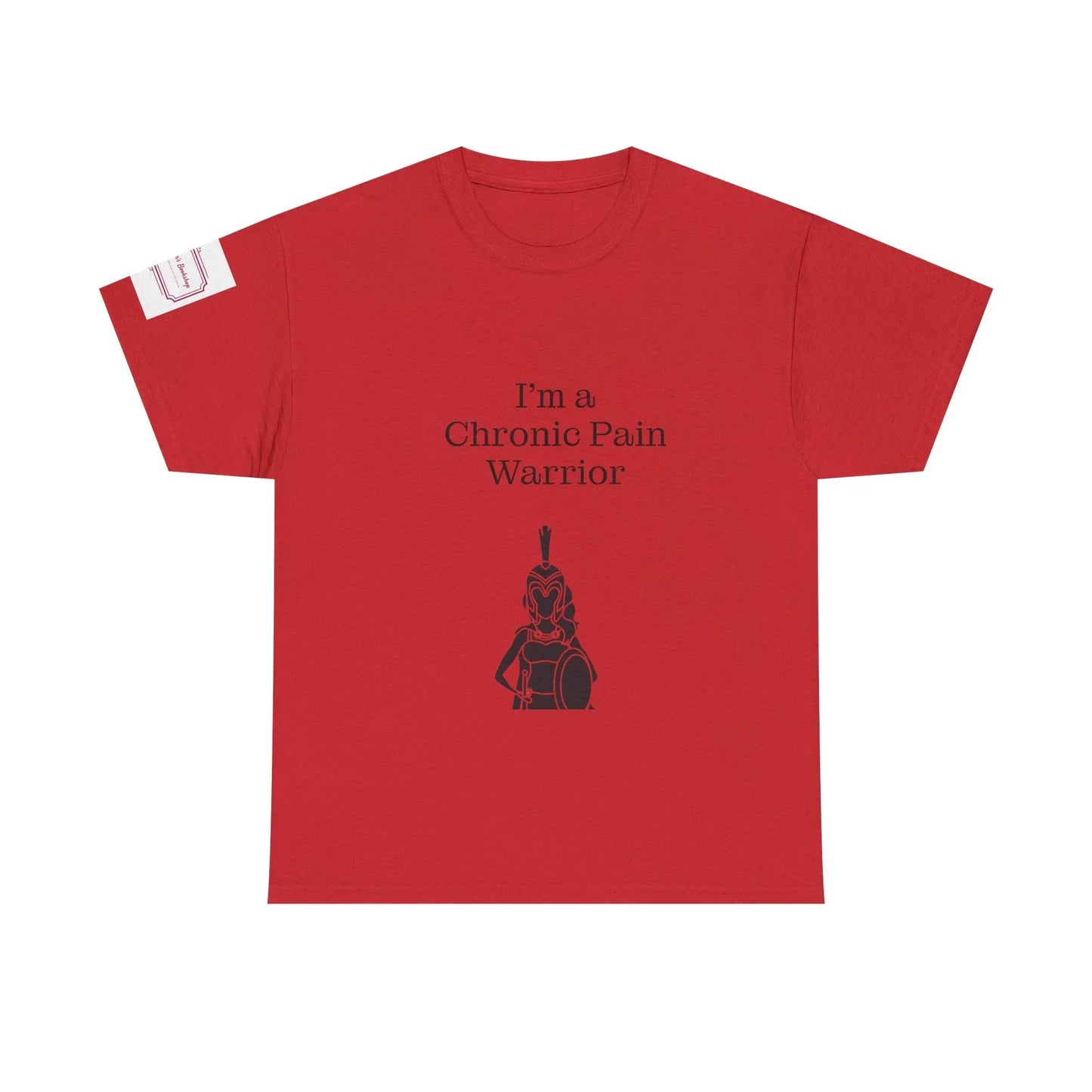 Chronic Pain Warrior Unisex Heavy Cotton Tee - Empowering Apparel for Health Awareness - The Dreamer's Bookshop.