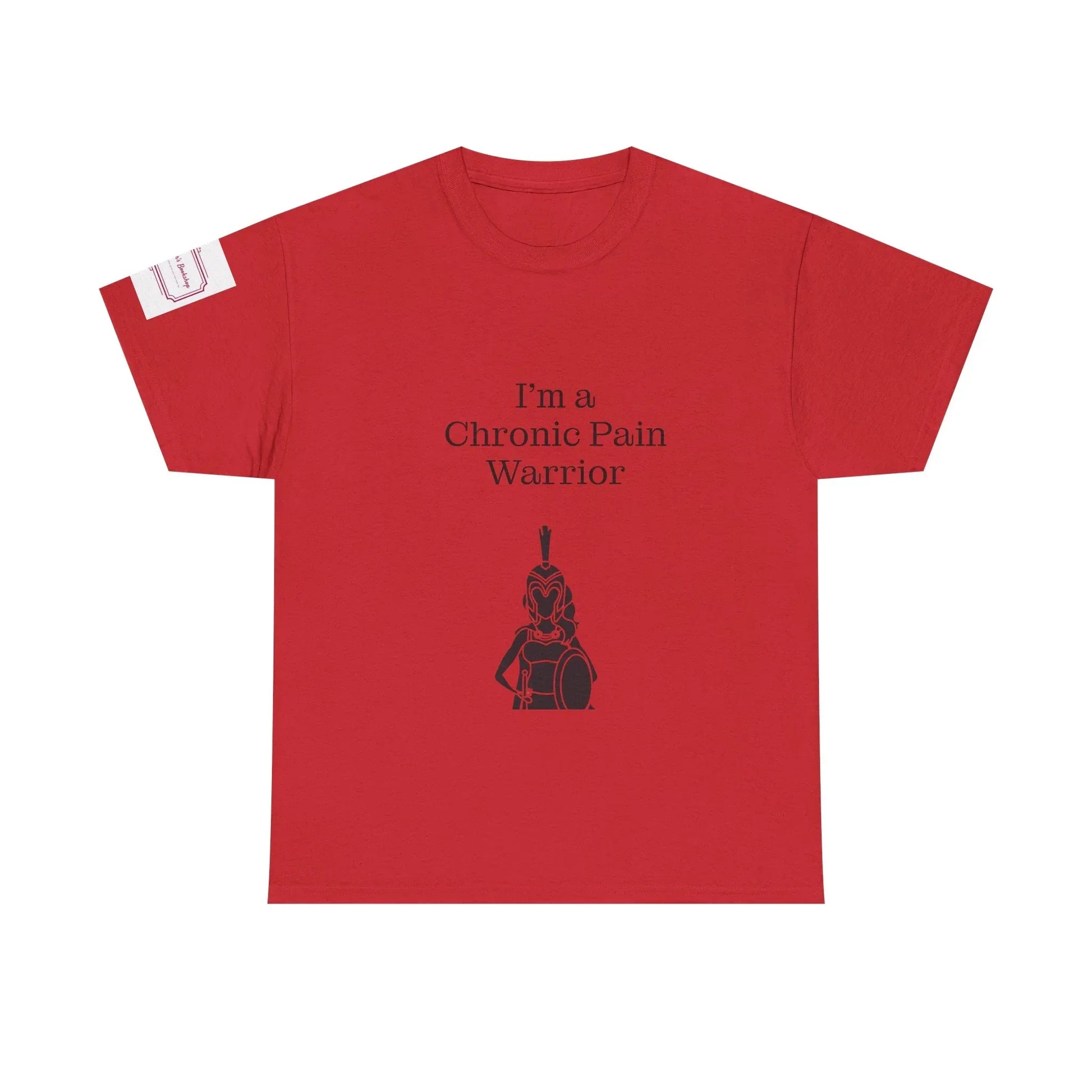 Chronic Pain Warrior Unisex Heavy Cotton Tee - Empowering Apparel for Health Awareness - The Dreamer's Bookshop.