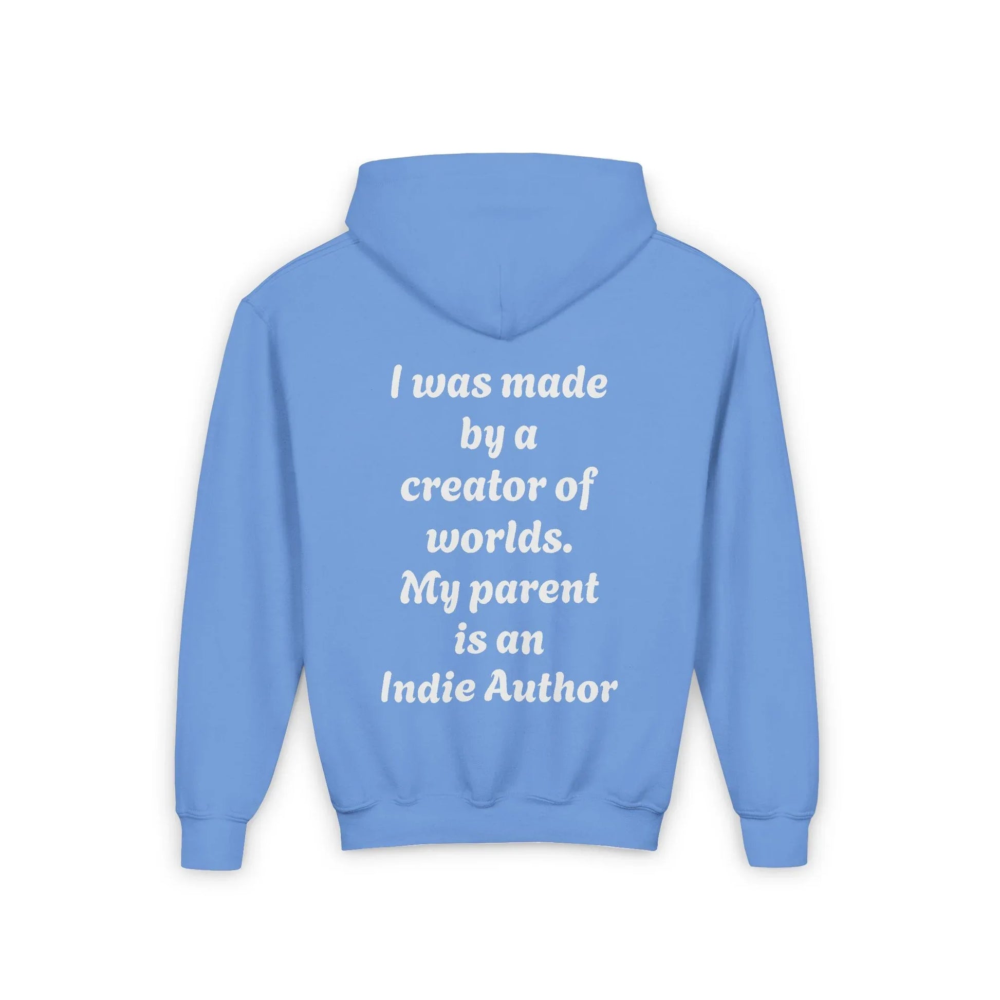 US (Ww) - Youth Heavy Blend Hooded Sweatshirt - "Born to be Original" & "Created by a Creator of Worlds" - The Dreamer's Bookshop.