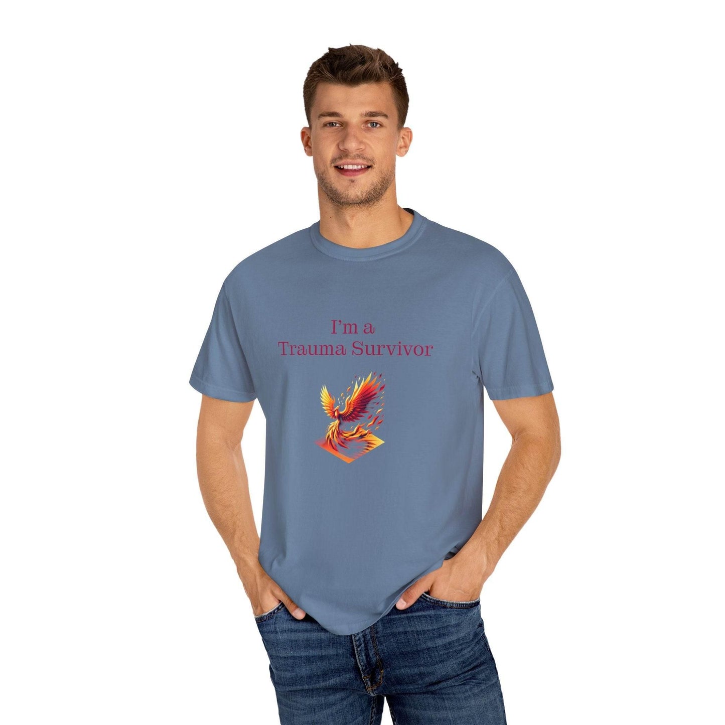 Trauma Survivor Unisex T-Shirt - Empowering Tee for Healthcare Awareness - The Dreamer's Bookshop.
