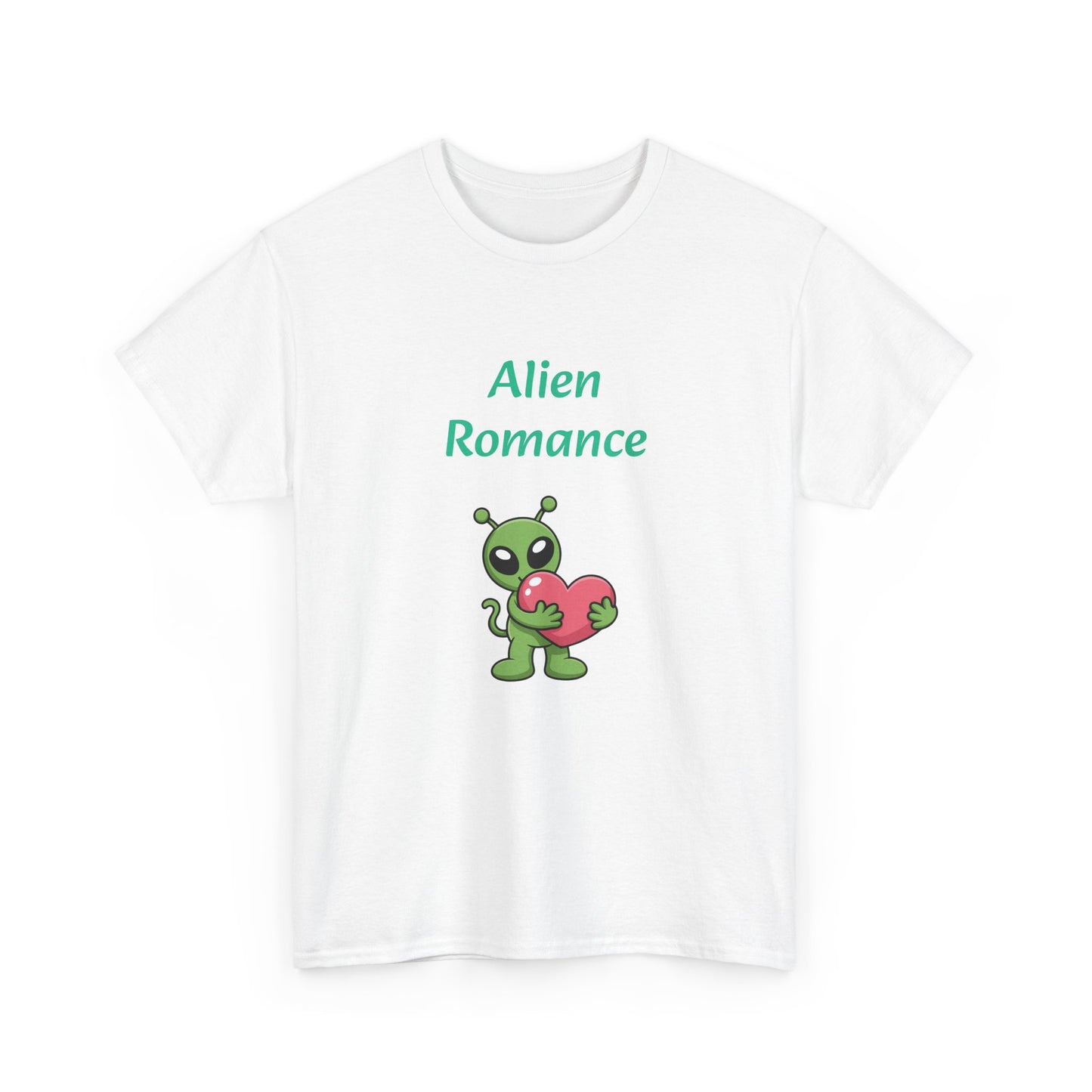 Sci-Fi -  Graphic Tee - Unisex Heavy Cotton T-Shirt Alien Romance Books
